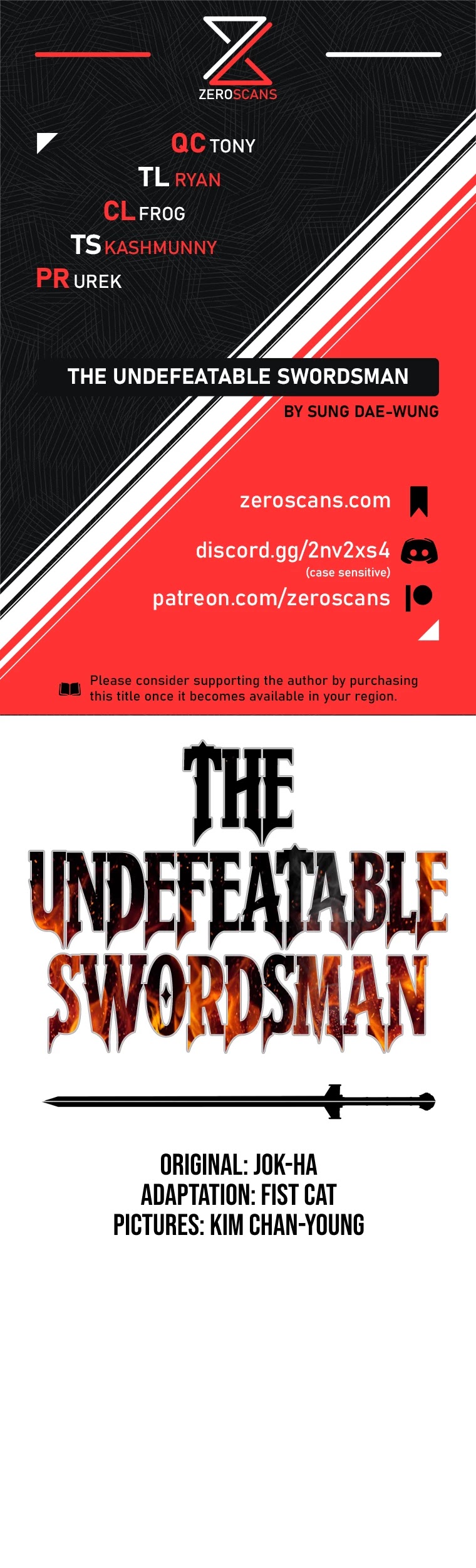 The Undefeatable Swordsman - Chapter 103