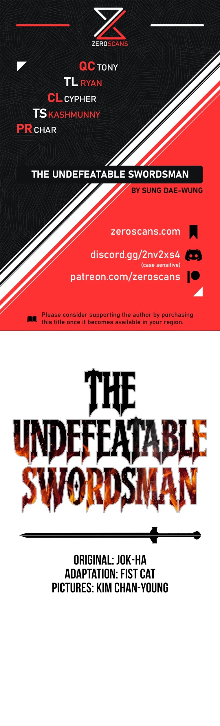 The Undefeatable Swordsman - Chapter 84