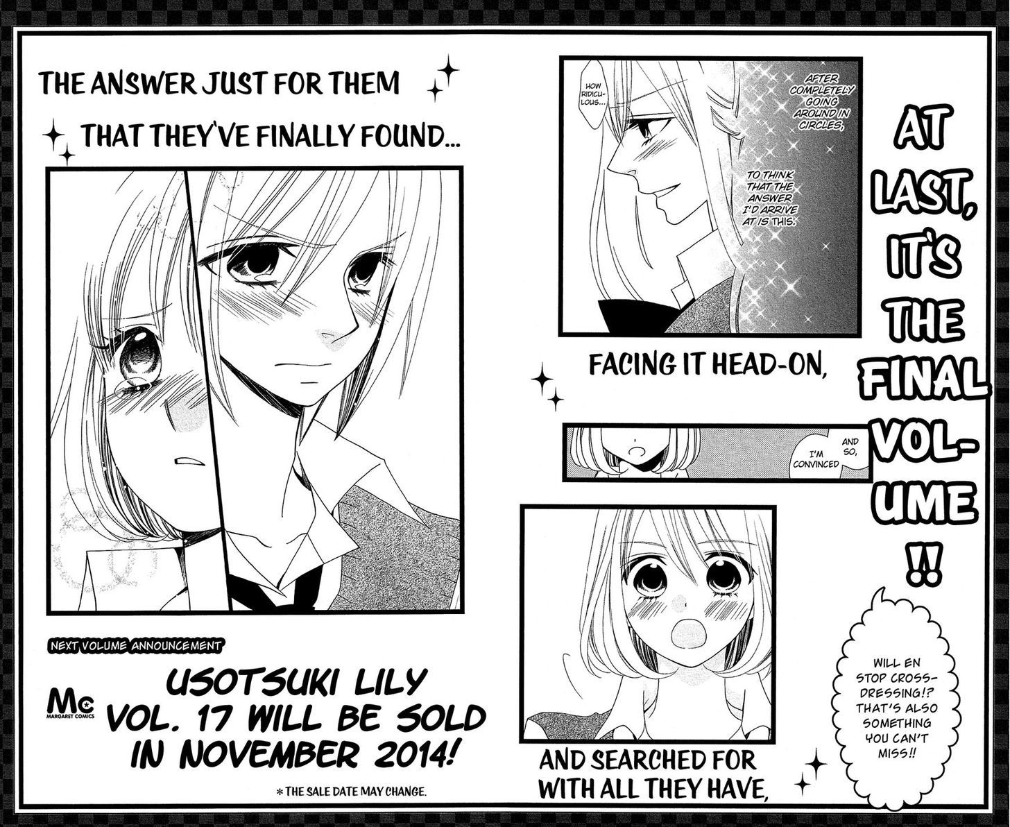 Usotsuki Lily - Vol.16 Chapter 103.3 : Boy's Lily 11