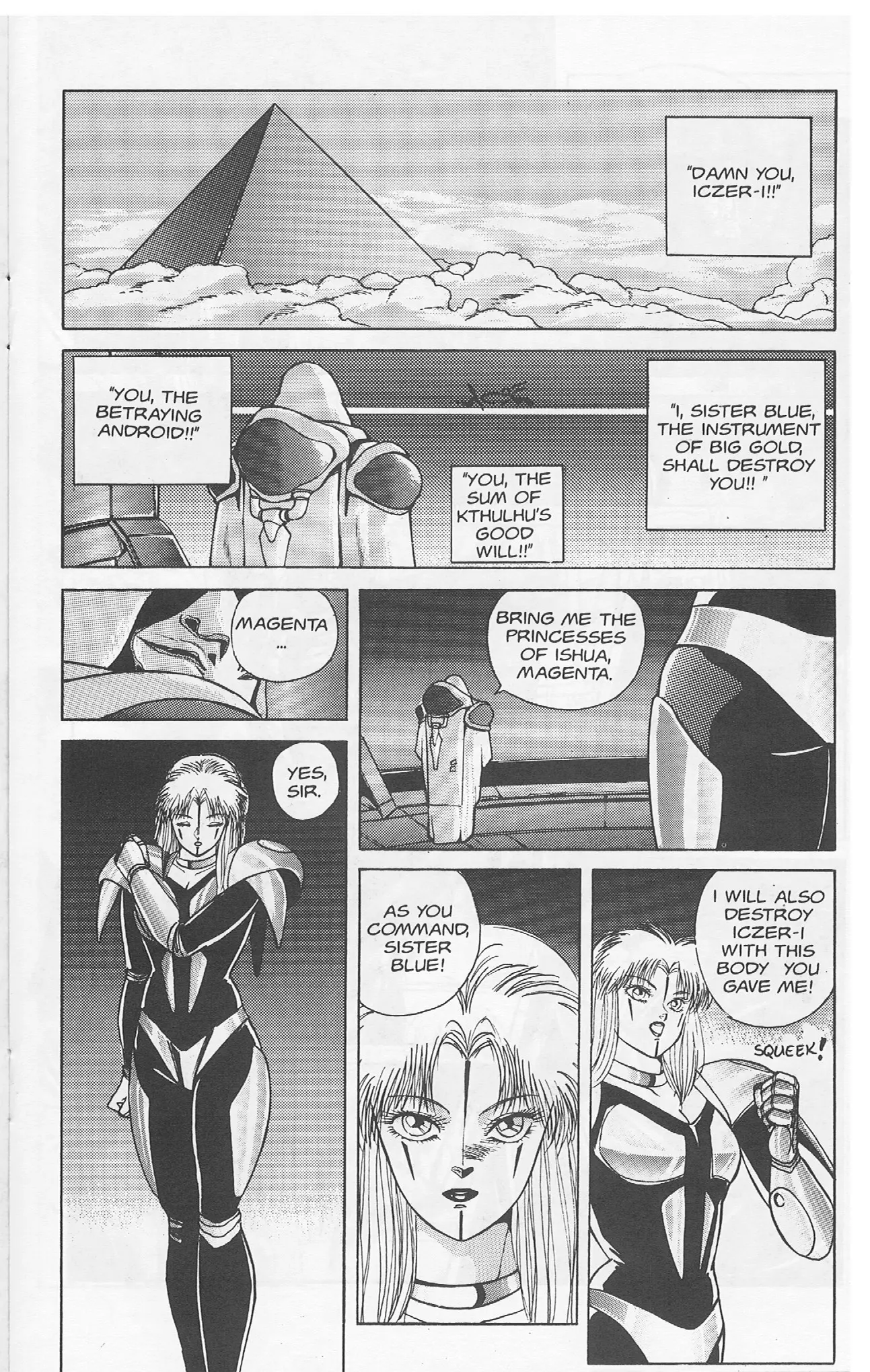 Golden Warrior Iczer-One - Vol.1 Chapter 5