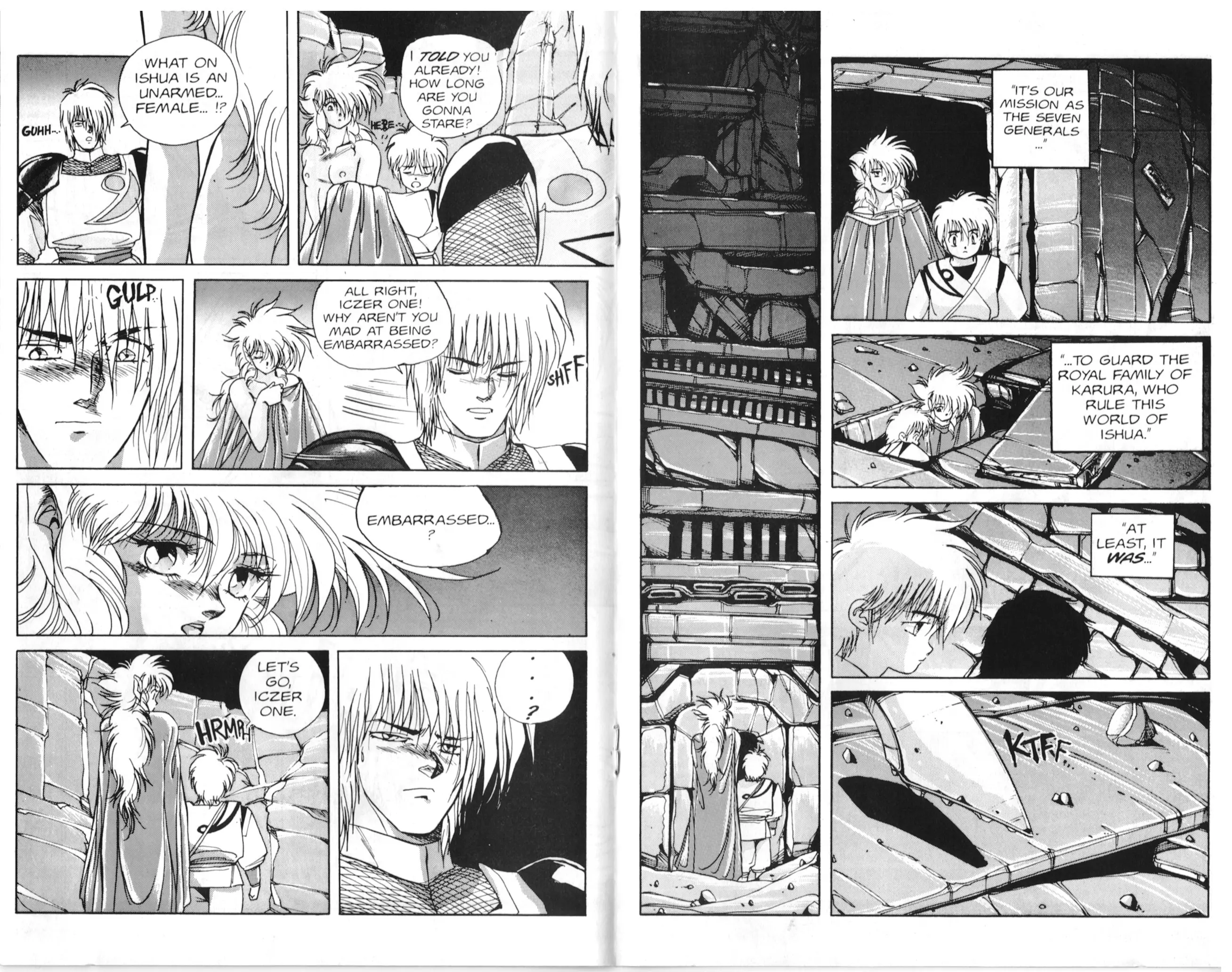 Golden Warrior Iczer-One - Vol.1 Chapter 2