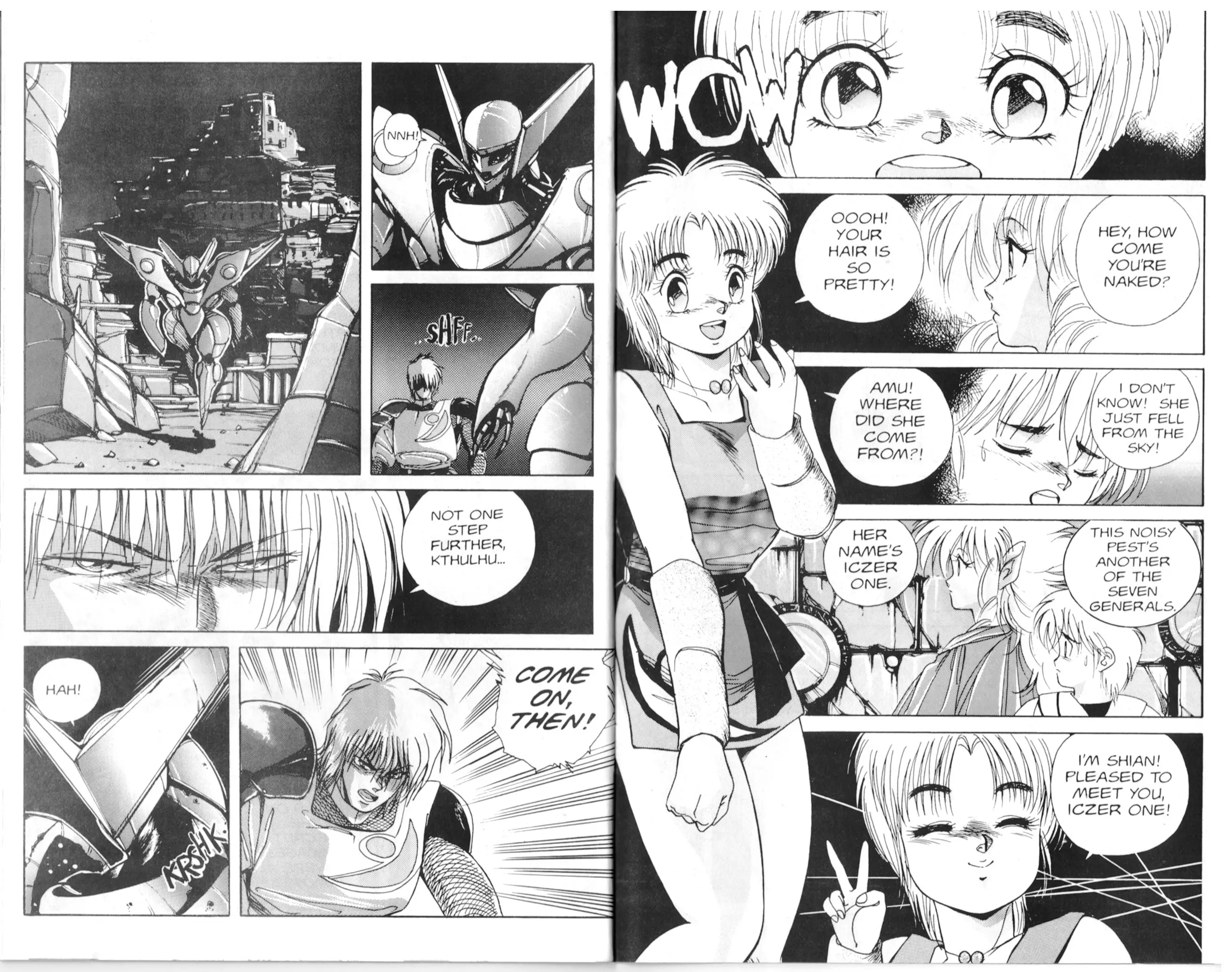 Golden Warrior Iczer-One - Vol.1 Chapter 2