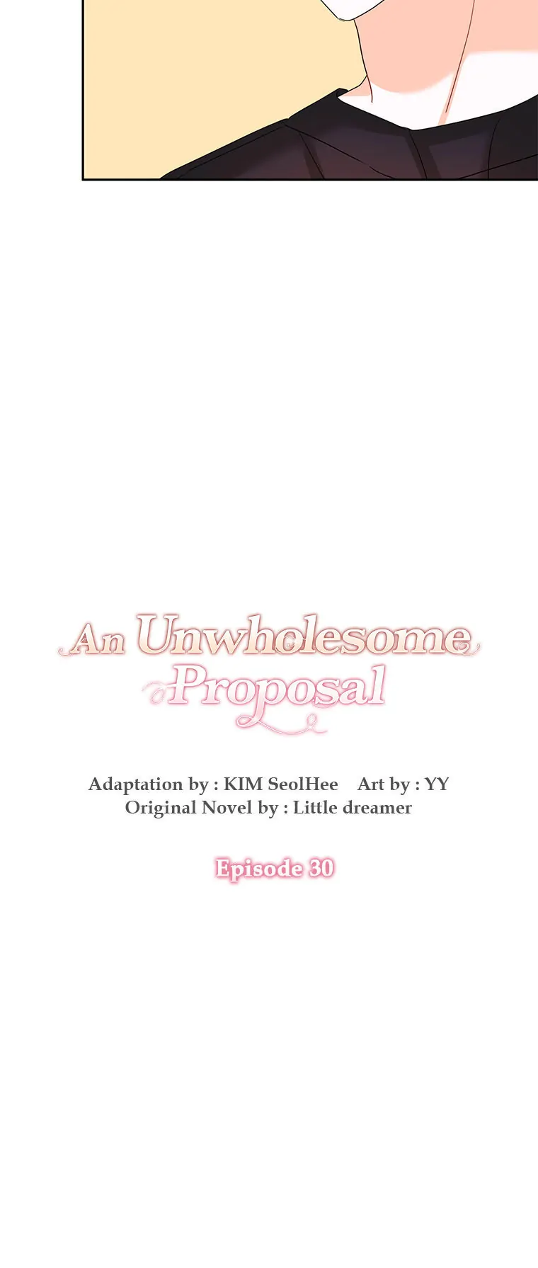 An Unwholesome Proposal - Chapter 30