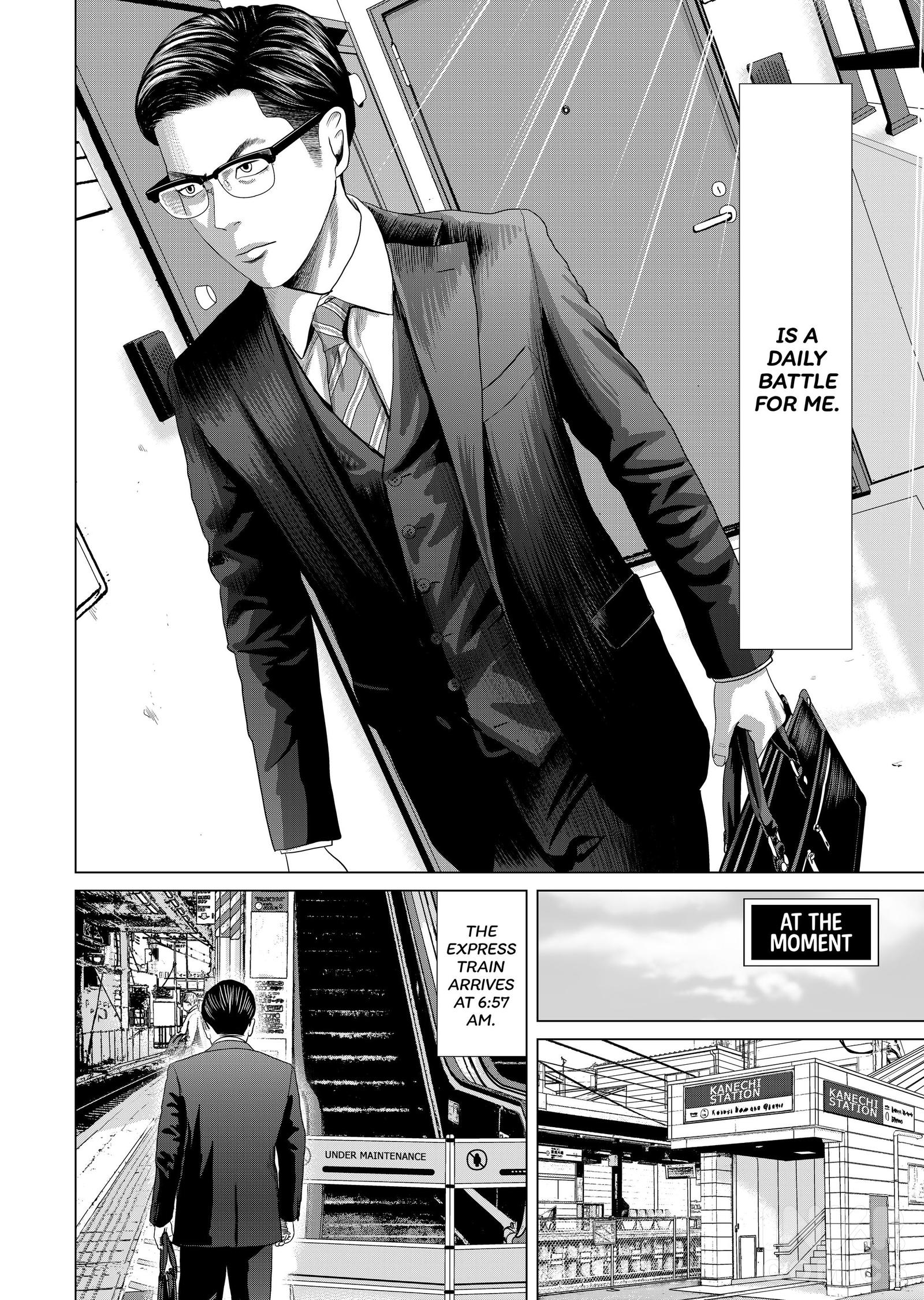 Makabe-Sensei's Perfect Plan - Chapter 1: The Perfect Commute