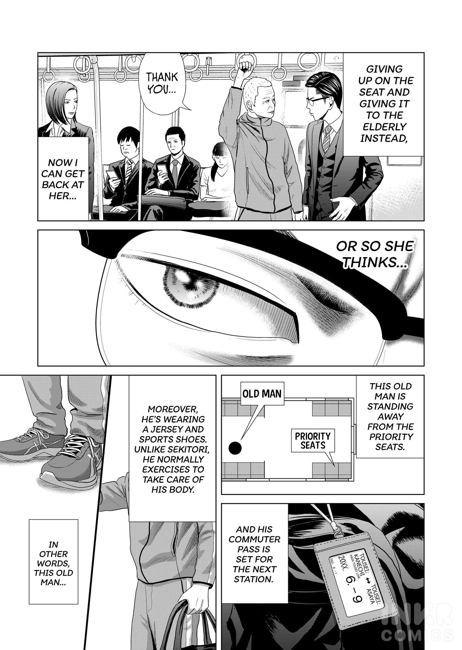 Makabe-Sensei's Perfect Plan - Chapter 1: The Perfect Commute