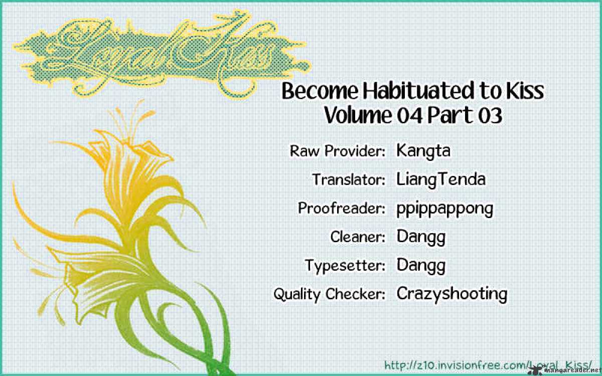 Become Habituated To Kiss - Chapter 15 : Vol 4 Ch 3