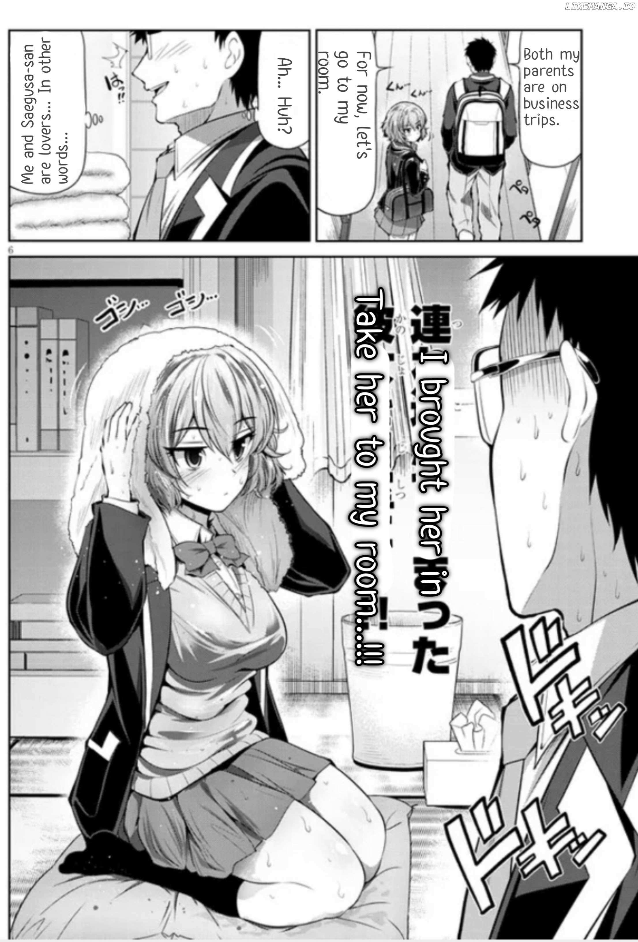 Saegusa-San Wa Megane-Senpai To Koi O Egaku - Chapter 4