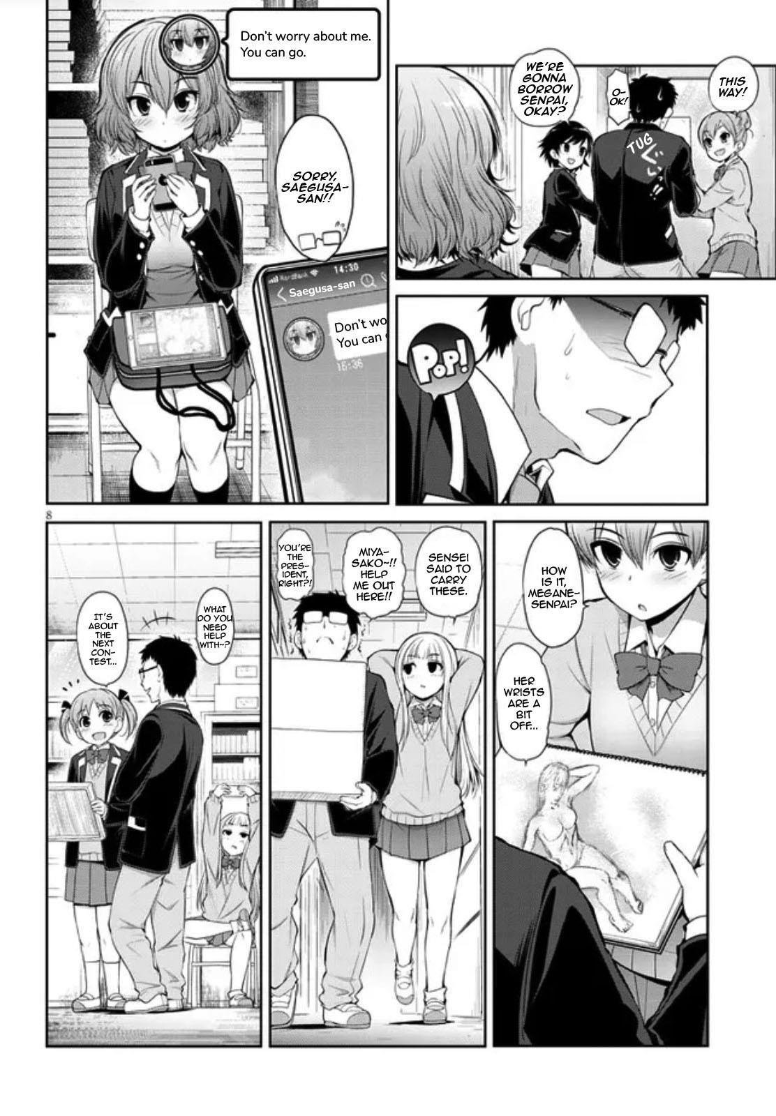 Saegusa-San Wa Megane-Senpai To Koi O Egaku - Chapter 1: Saegusa-San And Megane-Senpai