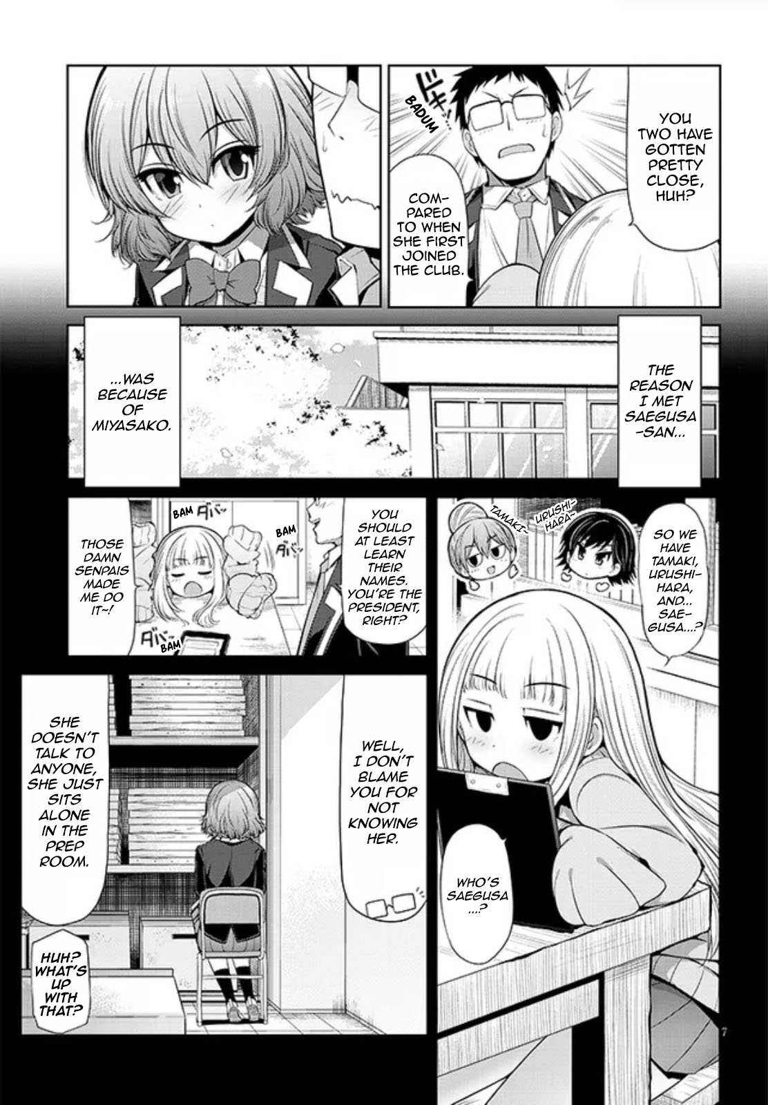 Saegusa-San Wa Megane-Senpai To Koi O Egaku - Chapter 3: Saegusa-San And The Art Clubroom