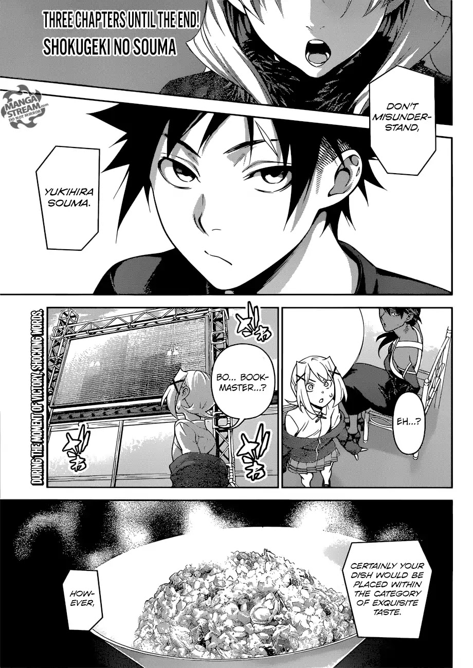 Shokugeki No Soma - Chapter 313: She Who Is Having Doubts About The "God Tongue"