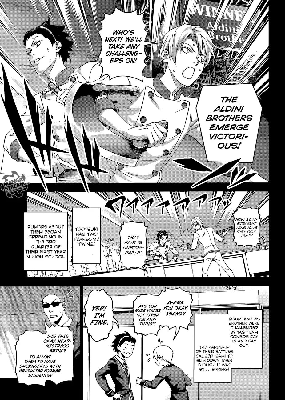 Shokugeki No Soma - Chapter 297: An Ecliptic Half-Moon