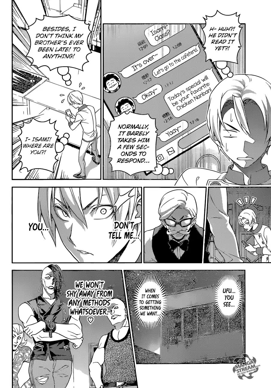 Shokugeki No Soma - Chapter 297: An Ecliptic Half-Moon