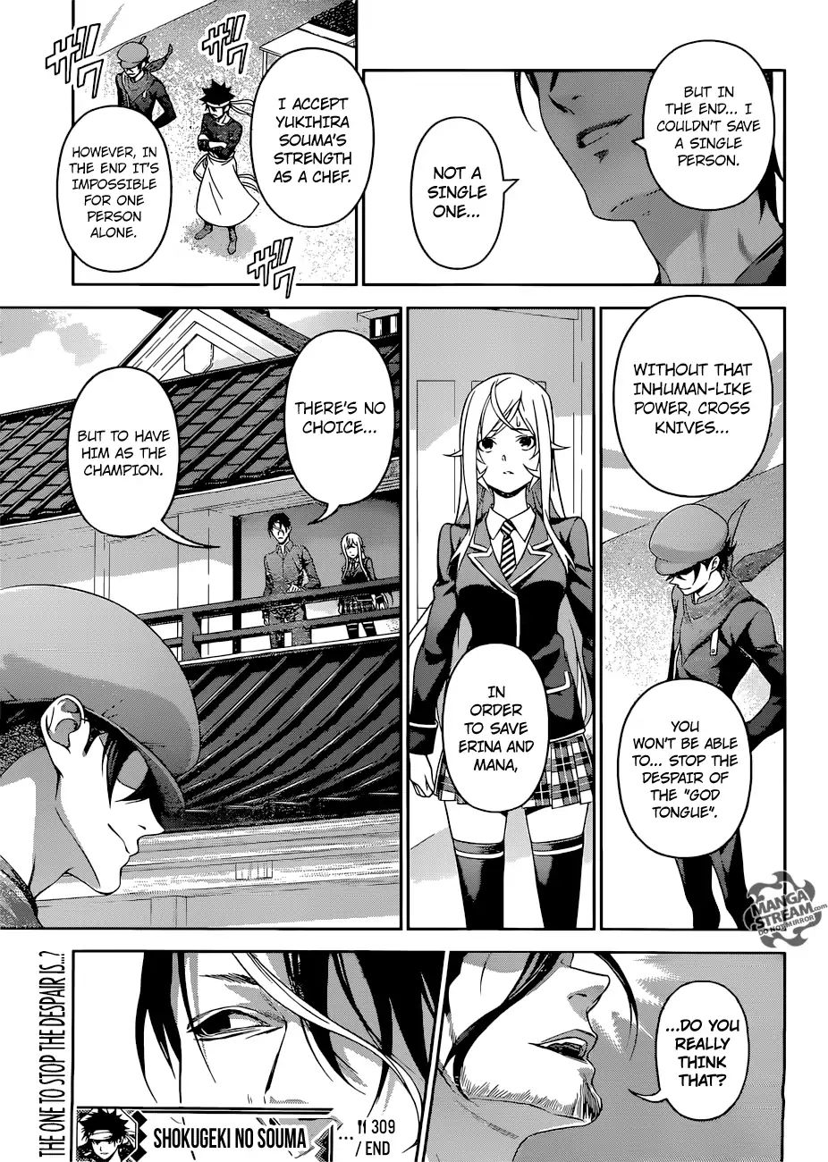 Shokugeki No Soma - Chapter 309: The Heart Is...