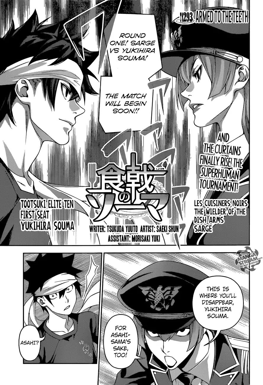 Shokugeki No Soma - Chapter 293: Armed To The Teeth