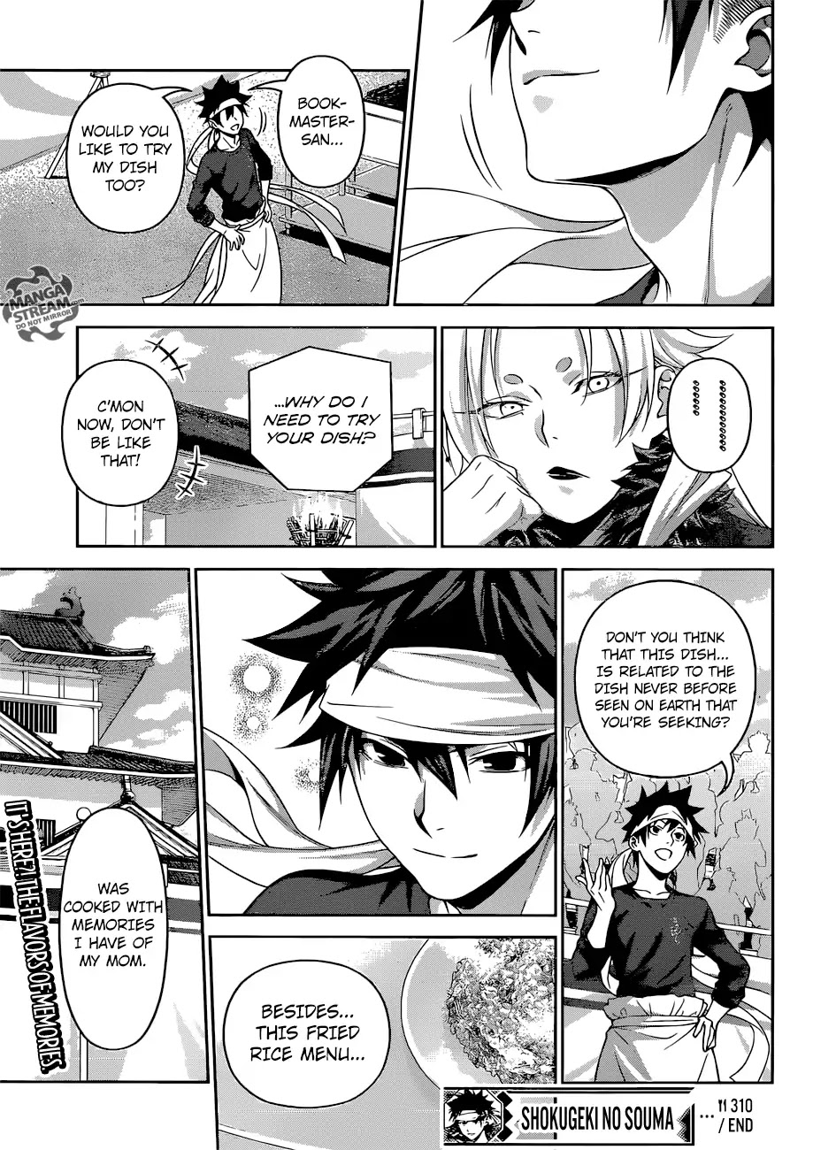 Shokugeki No Soma - Chapter 310: The Fierce Battle Of Flavor