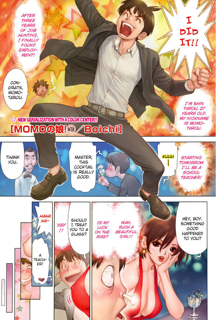 Momo No Musume! - Chapter 1 : Momo's Kiss