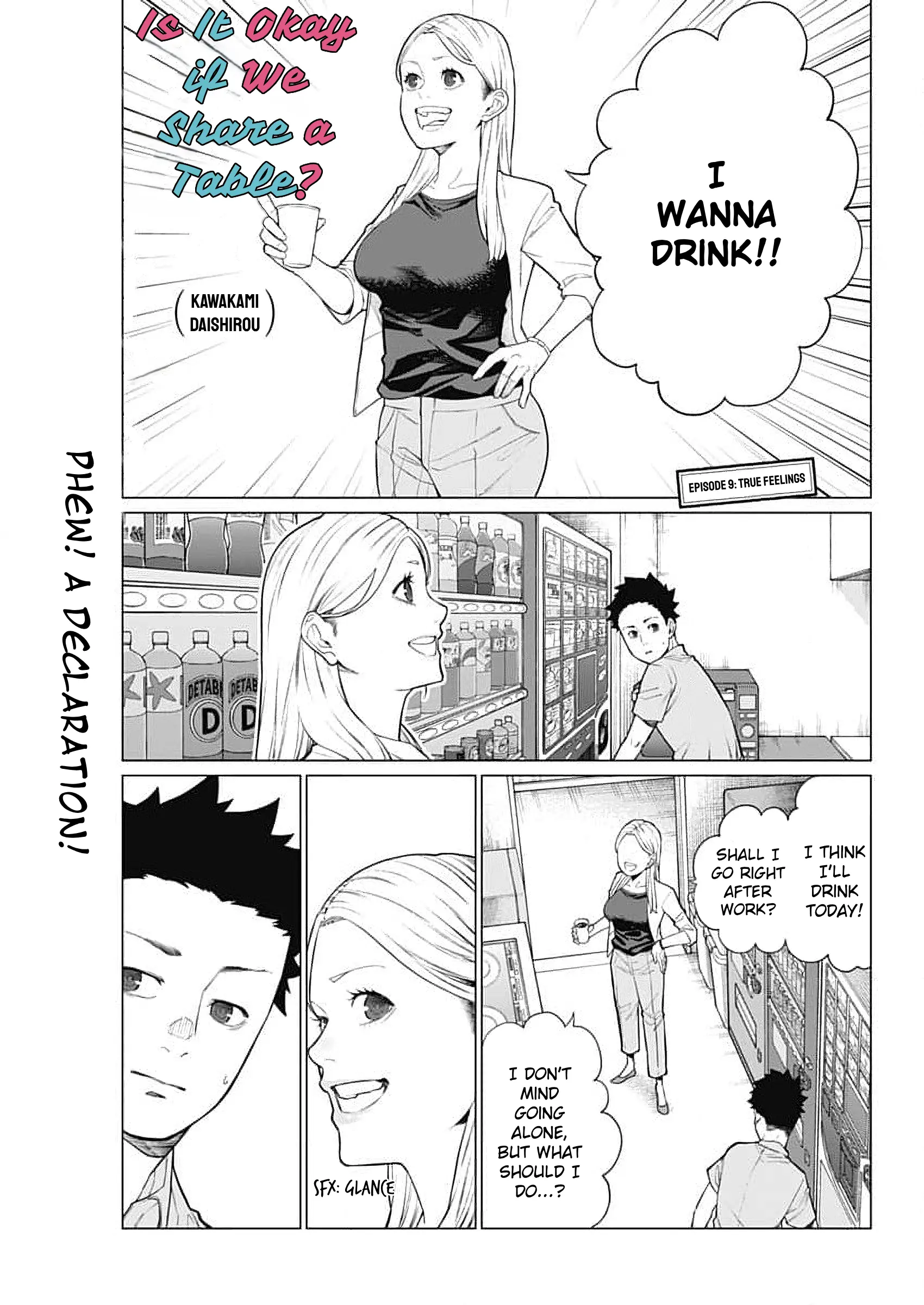 Aiseki Ii Desu Ka? - Vol.1 Chapter 9: True Feelings