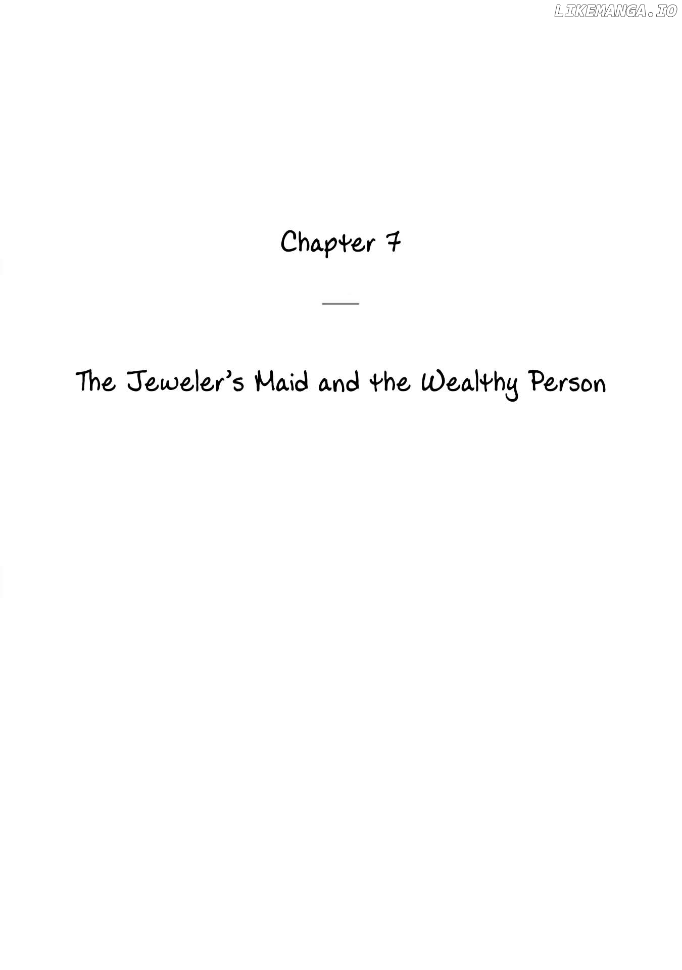 The Jeweller's Maid - Chapter 7