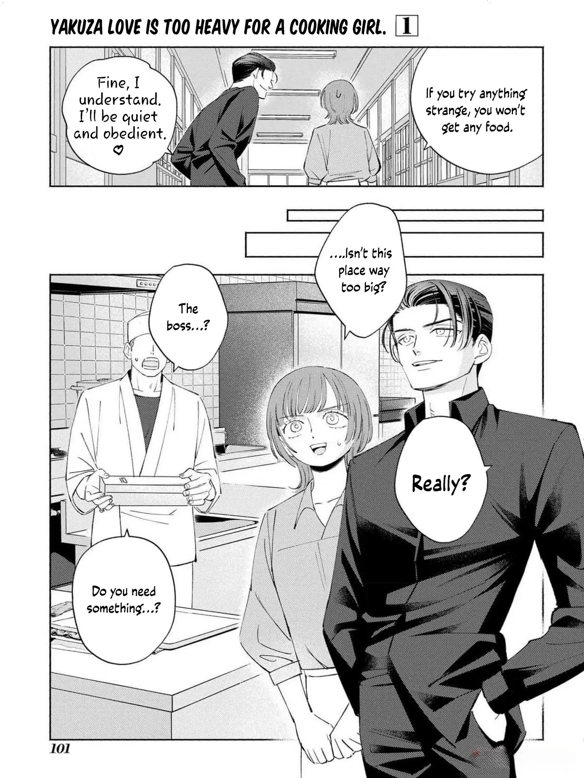 Meshitaki Onna Ni Yakuza No Ai Wa Omosugiru - Chapter 3