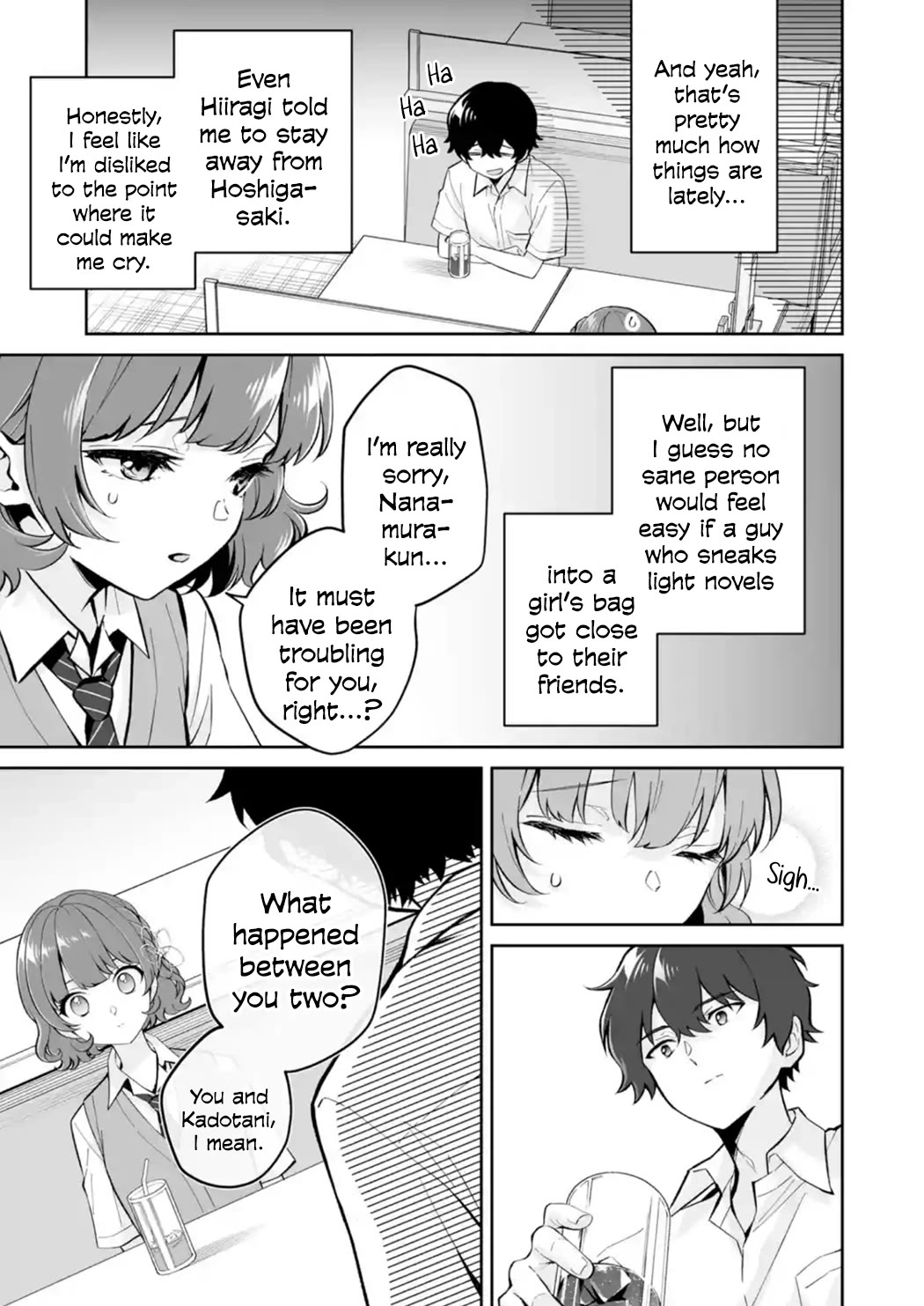 Please Leave Me Alone (For Some Reason, She Wants To Change A Lone Wolf's Helpless High School Life.) - Chapter 26: How Is A Loner Supposed To Understand The Right Distance Between Friends?