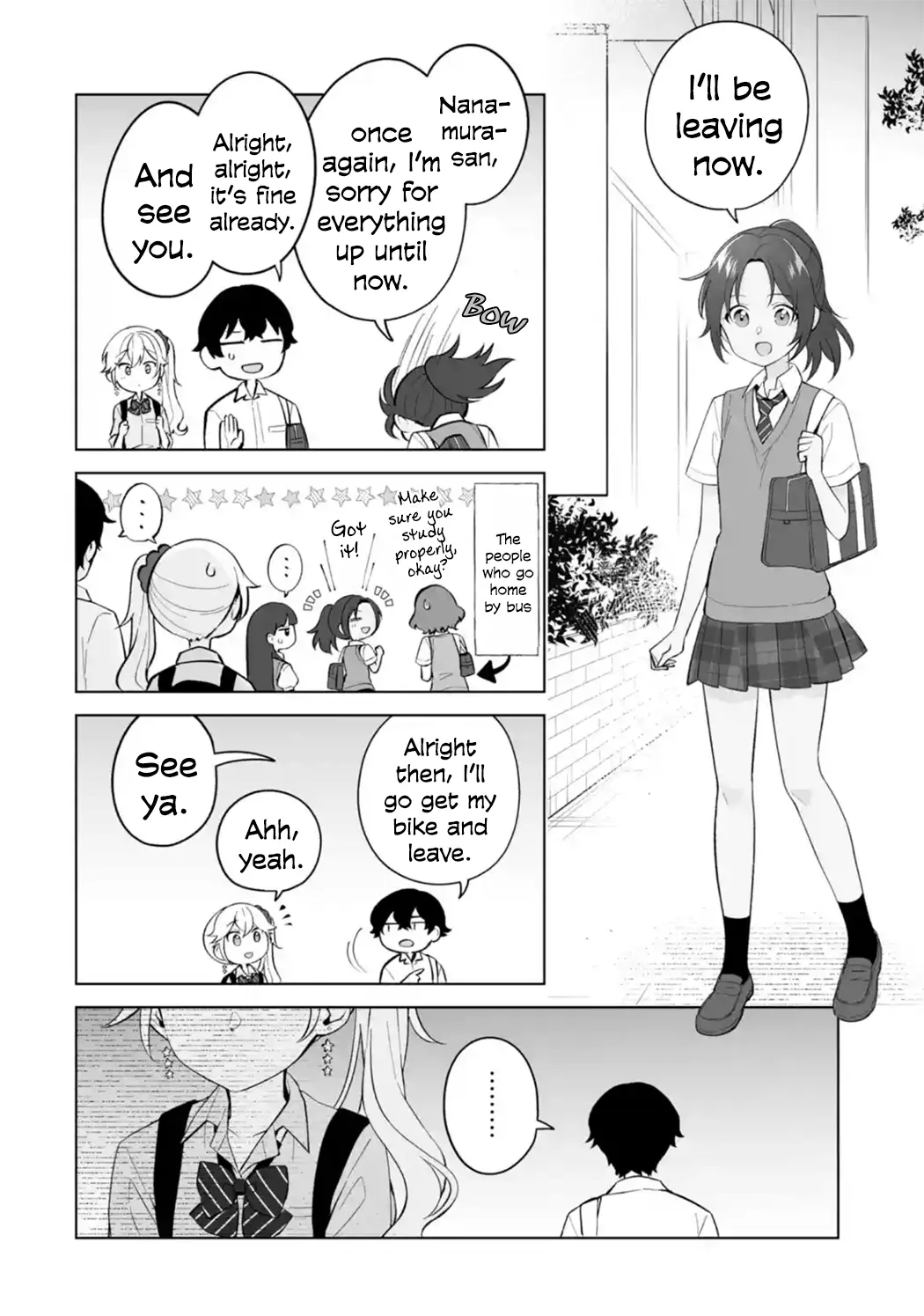 Please Leave Me Alone (For Some Reason, She Wants To Change A Lone Wolf's Helpless High School Life.) - Chapter 28: Honestly, Saying You Want To Be Like Me Is Way Too Much Of A Burden, You Know?