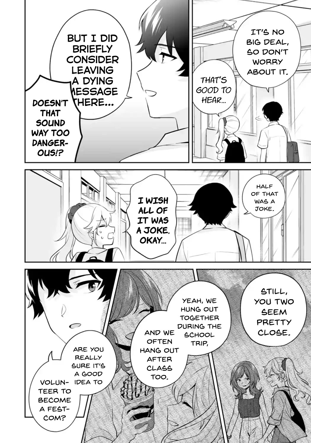 Please Leave Me Alone (For Some Reason, She Wants To Change A Lone Wolf's Helpless High School Life.) - Chapter 25: I Would Rather Not Get Caught Up In Girls' Relationships, Okay?