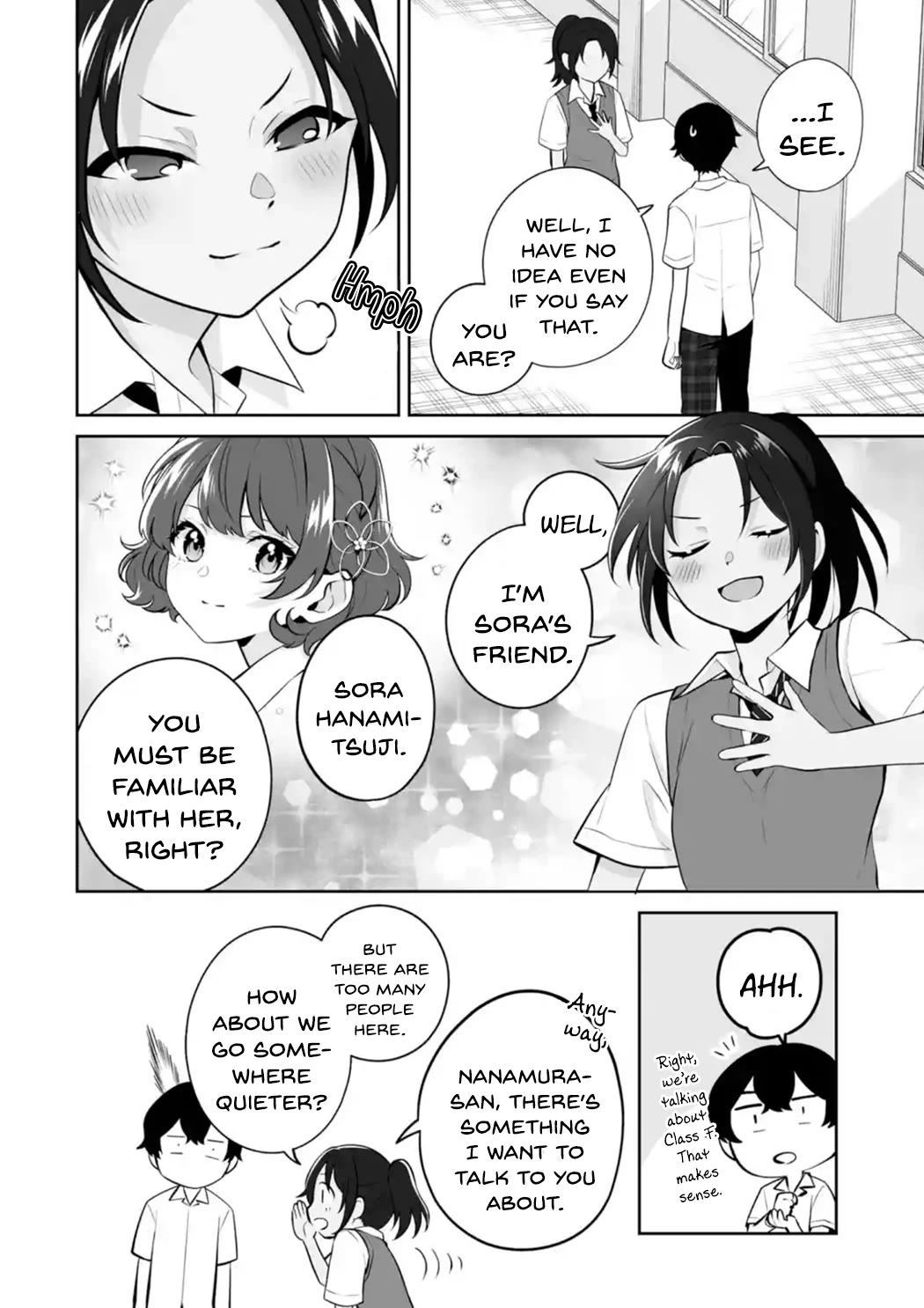 Please Leave Me Alone (For Some Reason, She Wants To Change A Lone Wolf's Helpless High School Life.) - Chapter 25: I Would Rather Not Get Caught Up In Girls' Relationships, Okay?