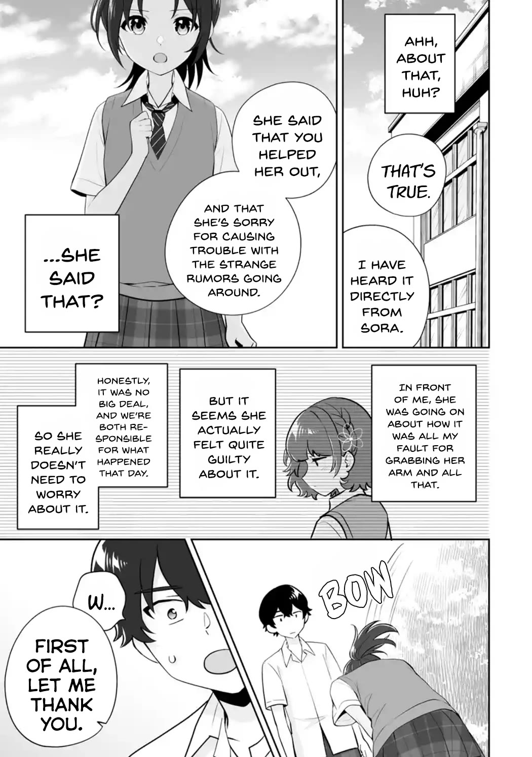 Please Leave Me Alone (For Some Reason, She Wants To Change A Lone Wolf's Helpless High School Life.) - Chapter 25: I Would Rather Not Get Caught Up In Girls' Relationships, Okay?