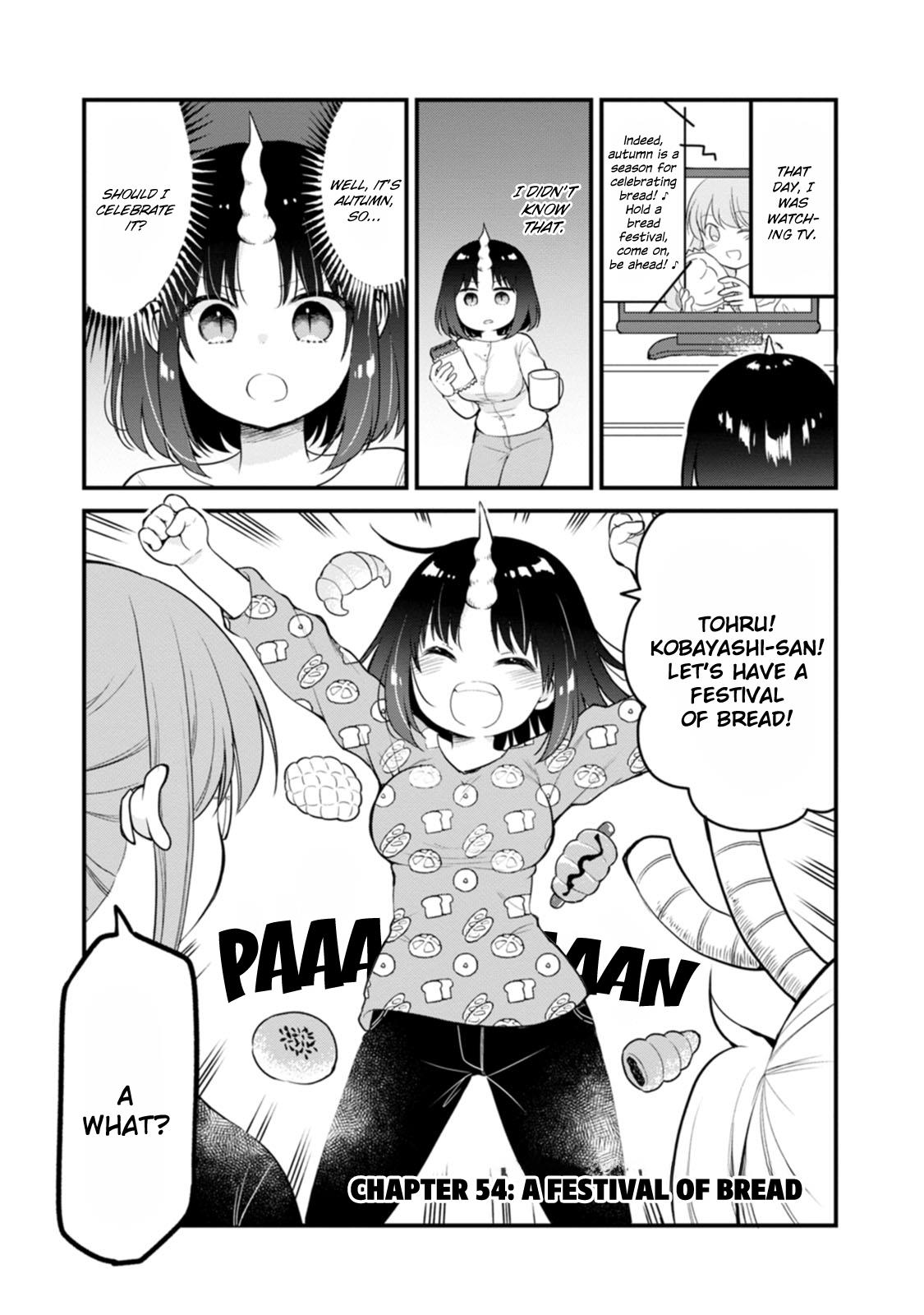 Kobayashi-San Chi No Maid Dragon: Elma Ol Nikki - Vol.6 Chapter 54: A Festival Of Bread