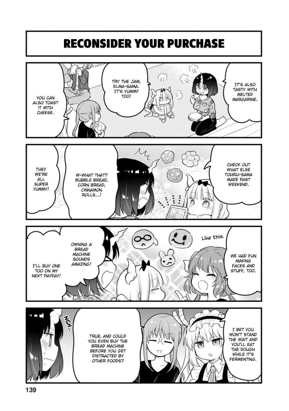 Kobayashi-San Chi No Maid Dragon: Elma Ol Nikki - Vol.6 Chapter 54: A Festival Of Bread