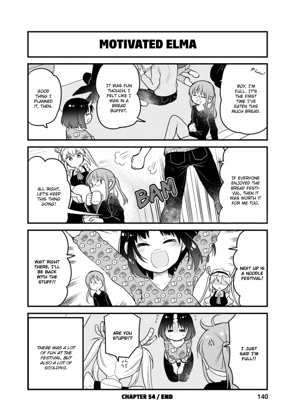 Kobayashi-San Chi No Maid Dragon: Elma Ol Nikki - Vol.6 Chapter 54: A Festival Of Bread