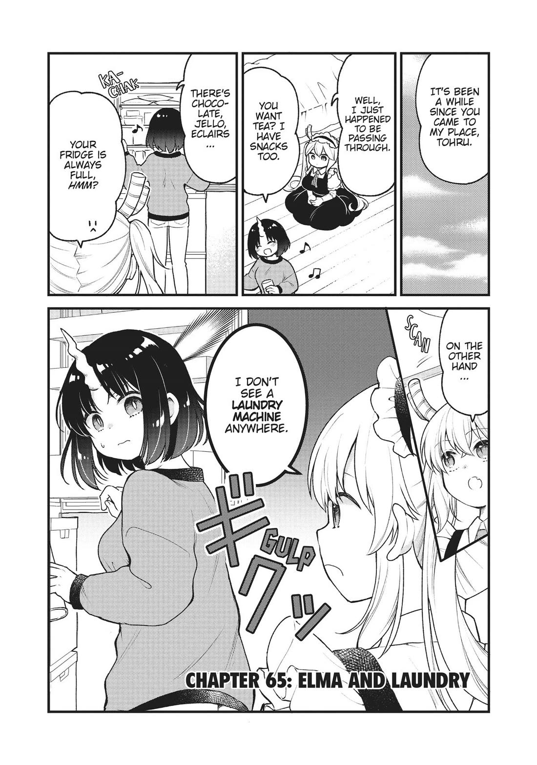 Kobayashi-San Chi No Maid Dragon: Elma Ol Nikki - Chapter 65