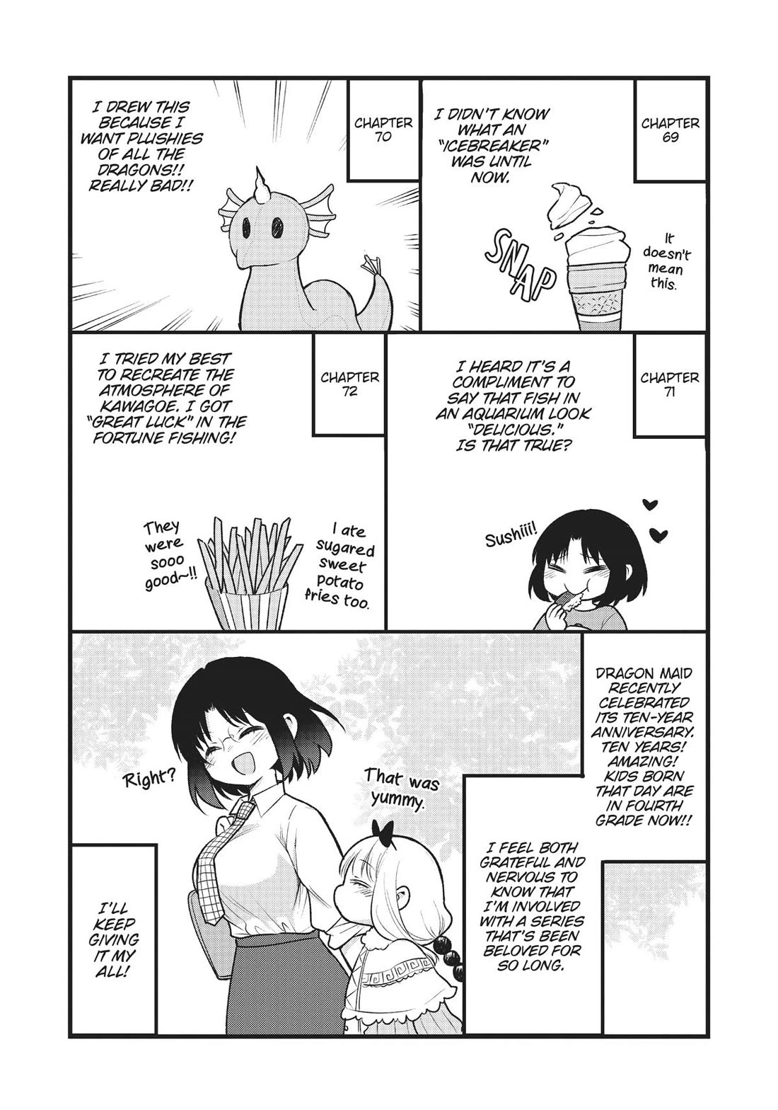 Kobayashi-San Chi No Maid Dragon: Elma Ol Nikki - Chapter 72