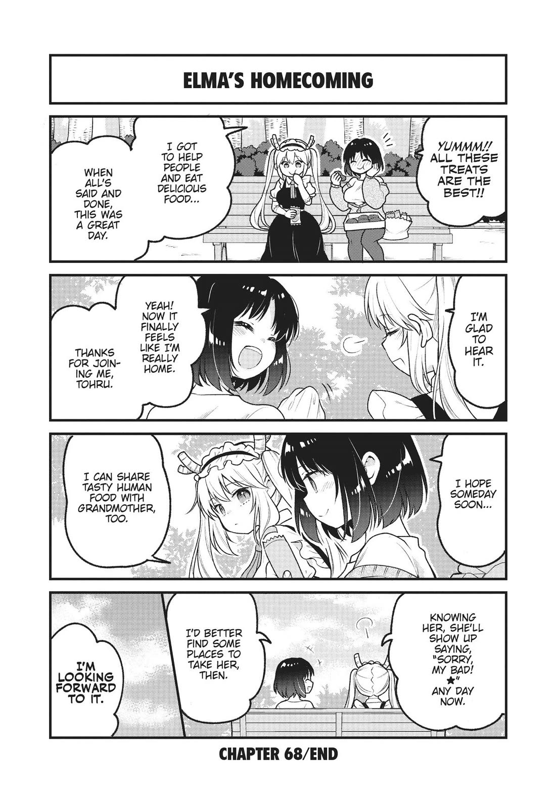 Kobayashi-San Chi No Maid Dragon: Elma Ol Nikki - Chapter 68