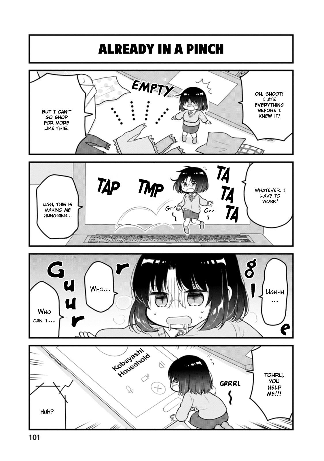 Kobayashi-San Chi No Maid Dragon: Elma Ol Nikki - Vol.6 Chapter 52: Mini-Elma