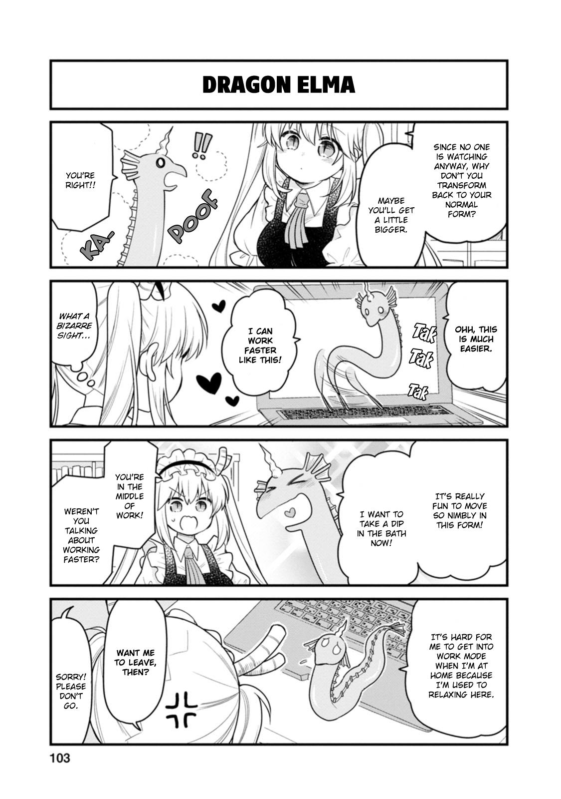 Kobayashi-San Chi No Maid Dragon: Elma Ol Nikki - Vol.6 Chapter 52: Mini-Elma