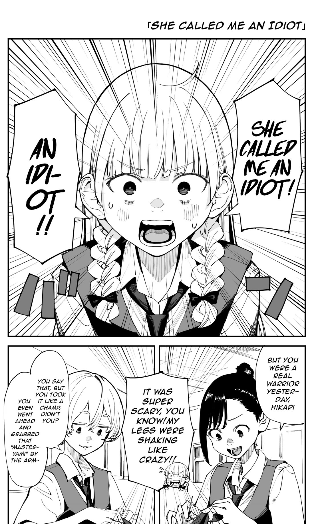 Imasara Desu Ga, Osananajimi O Suki Ni Natteshimaimashita - Chapter 32: She Called Me An Idiot!