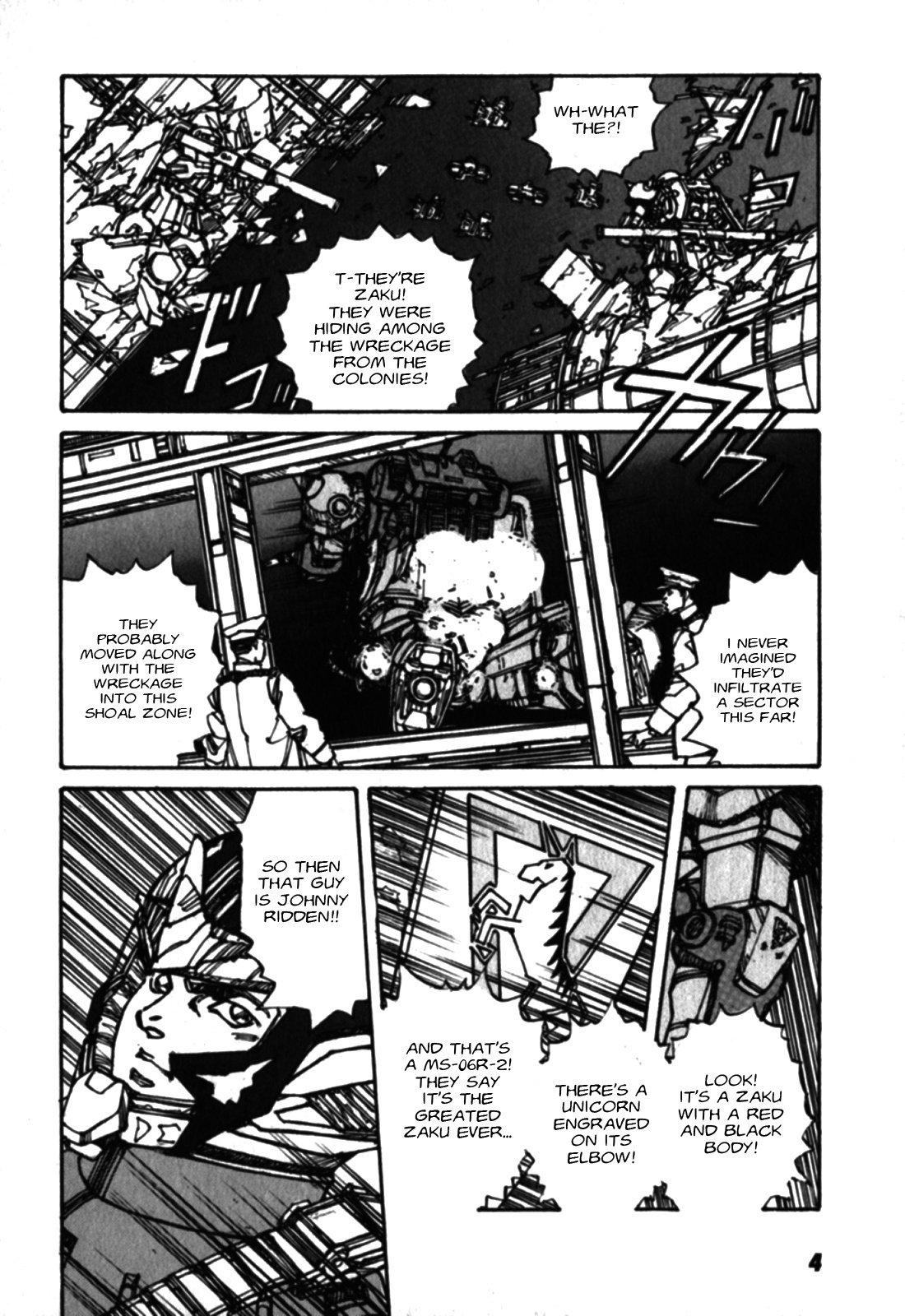 Gundam Pilot Series Of Biographies - The Brave Soldiers In The Sky - Vol.1 Chapter 1: Johnny Ridden