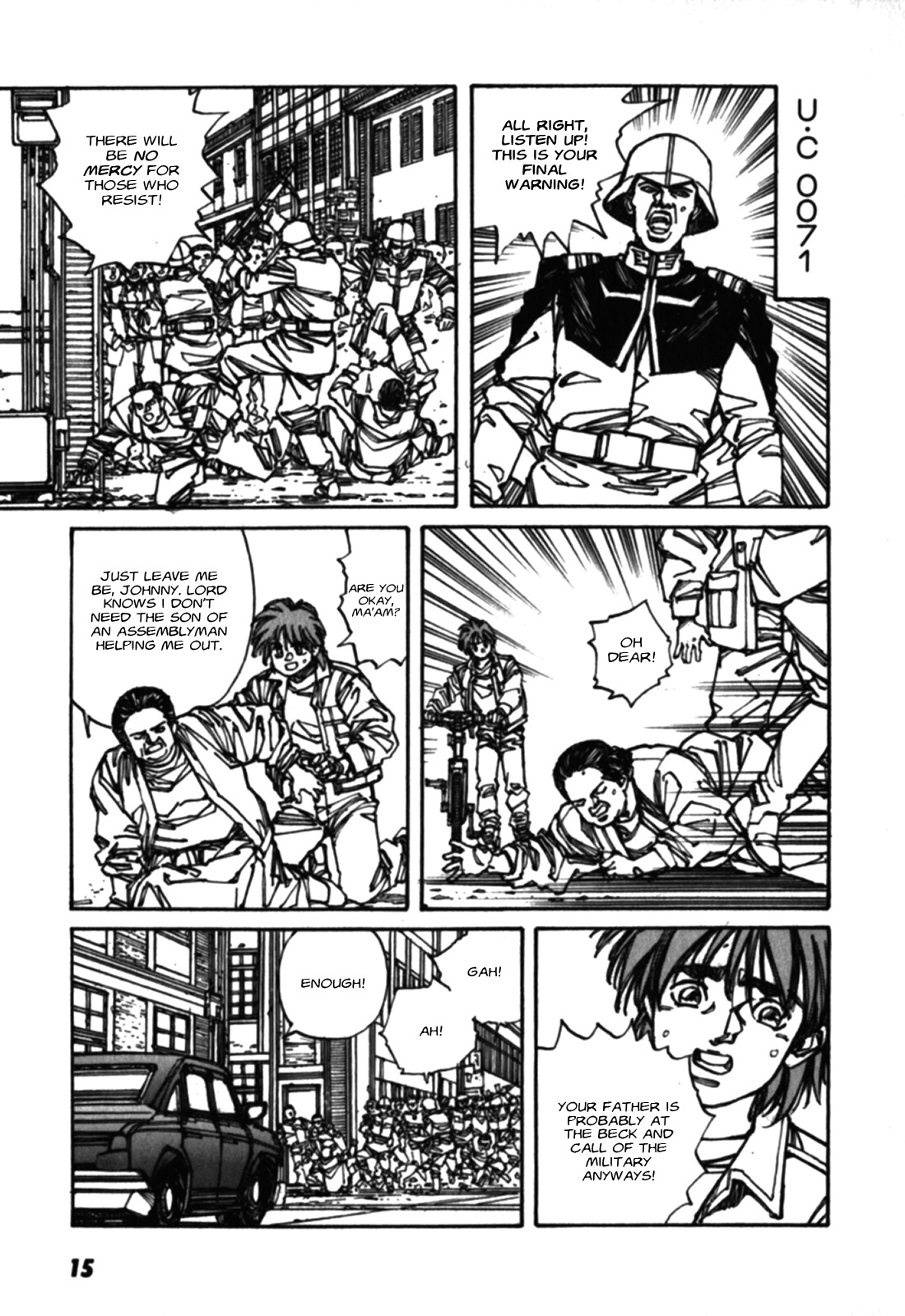 Gundam Pilot Series Of Biographies - The Brave Soldiers In The Sky - Vol.1 Chapter 1: Johnny Ridden