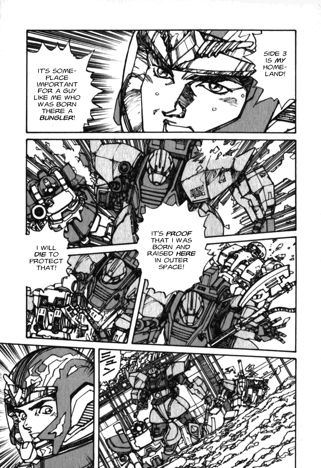 Gundam Pilot Series Of Biographies - The Brave Soldiers In The Sky - Vol.1 Chapter 1: Johnny Ridden