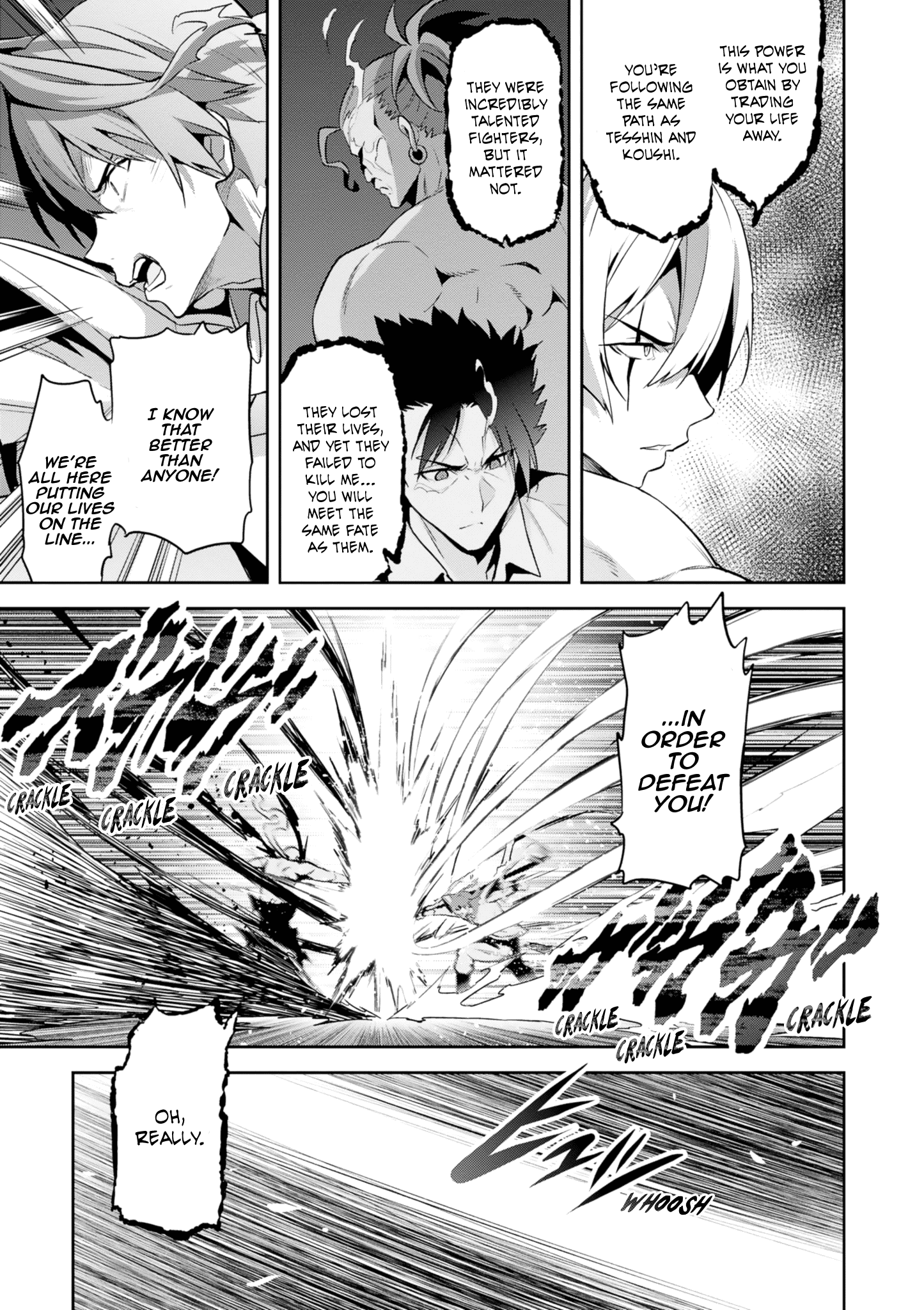 Maken-Ki! - Vol.24 Chapter 120: Like Those Strong People