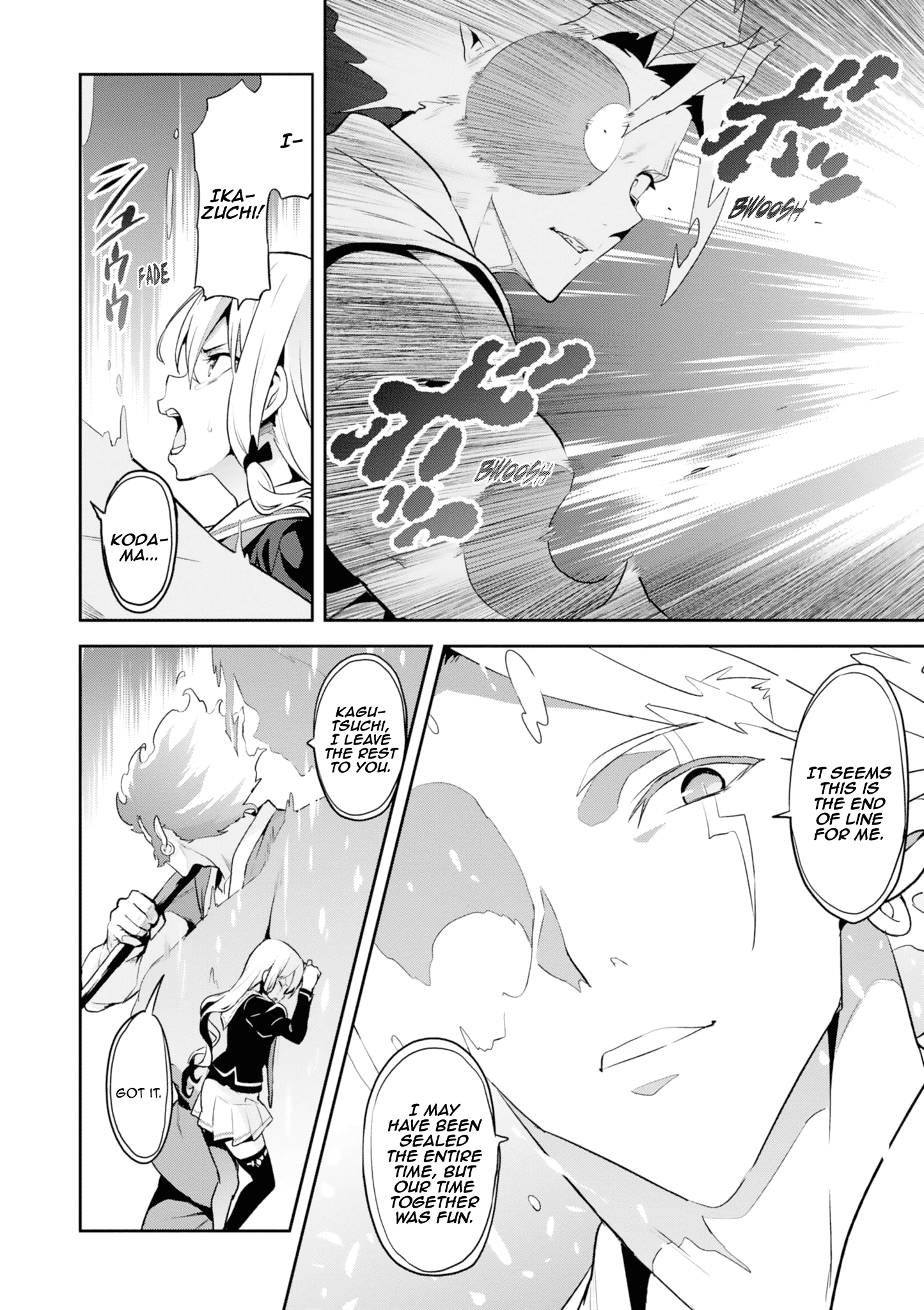 Maken-Ki! - Vol.24 Chapter 120: Like Those Strong People