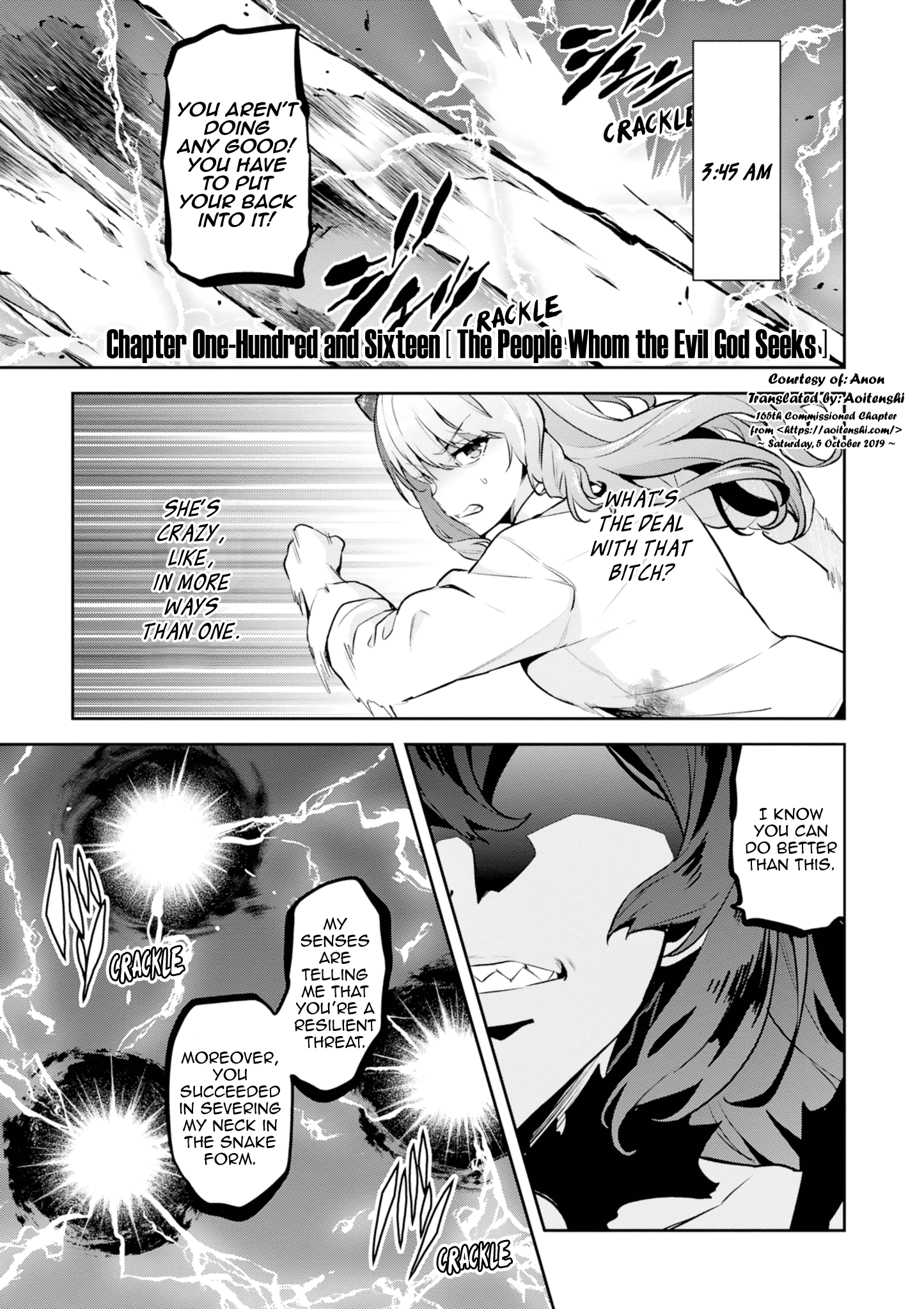 Maken-Ki! - Vol.23 Chapter 116: The People Whom The Evil God Seeks