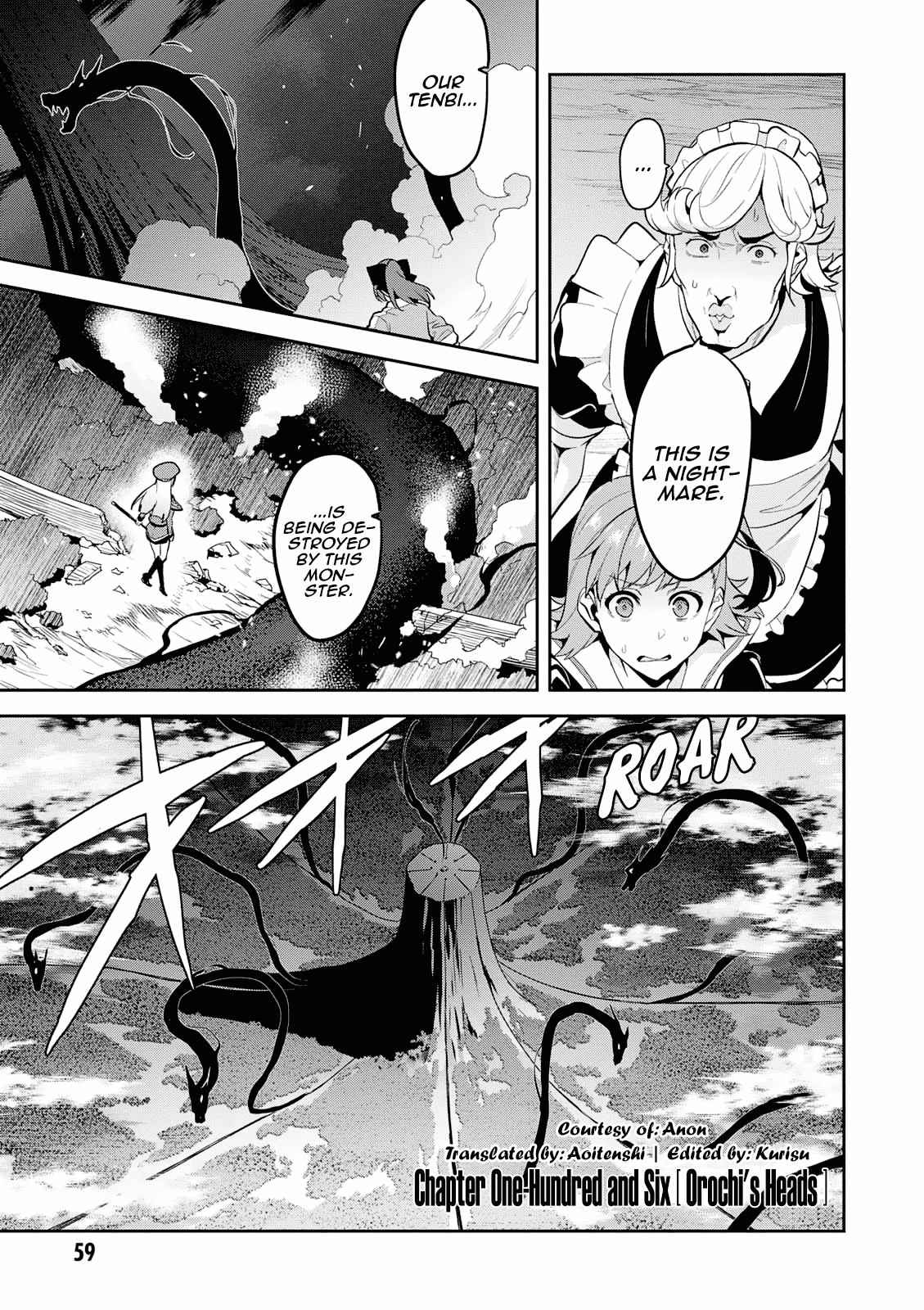 Maken-Ki! - Chapter 106: Orochi S Heads