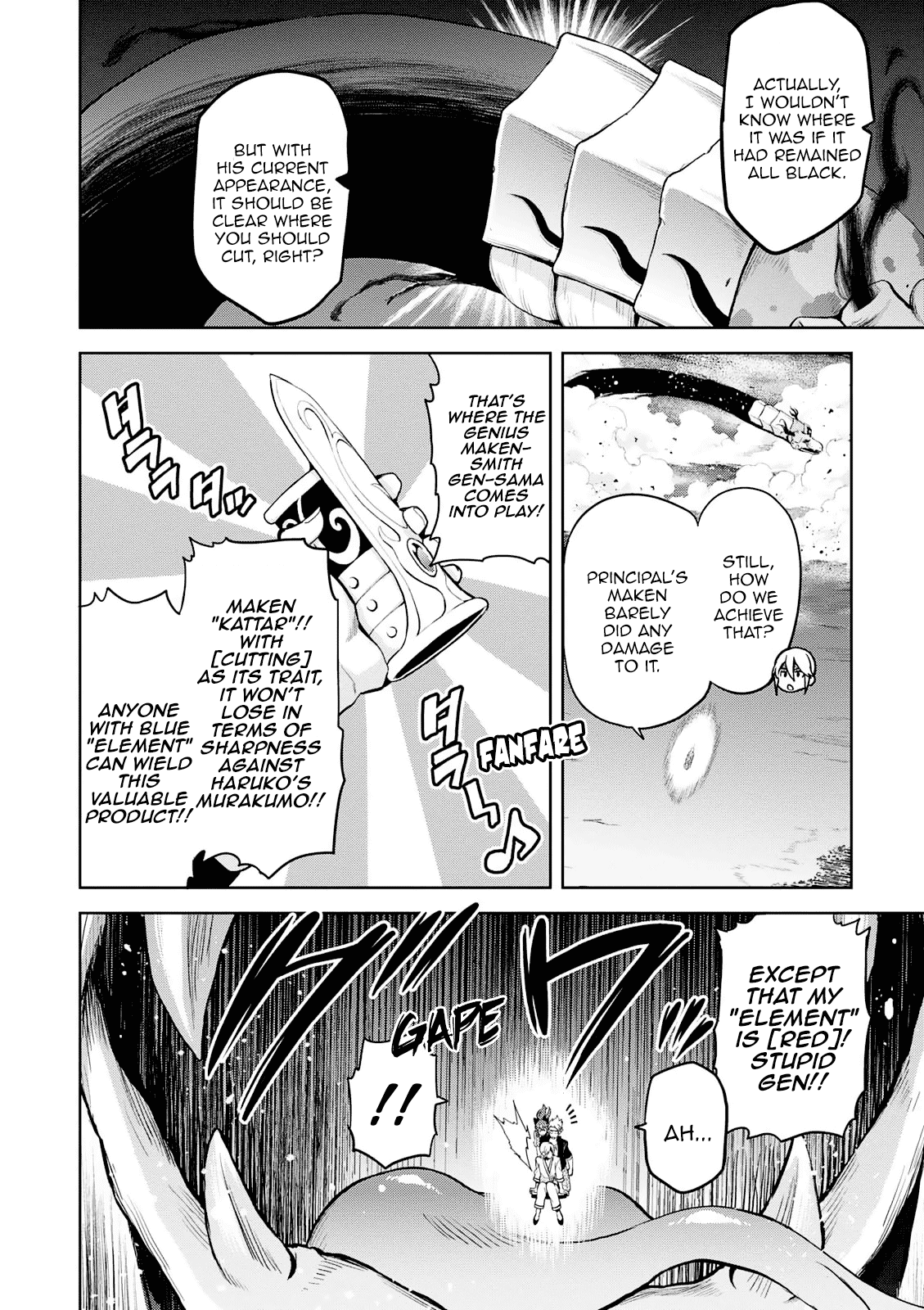 Maken-Ki! - Chapter 106: Orochi S Heads