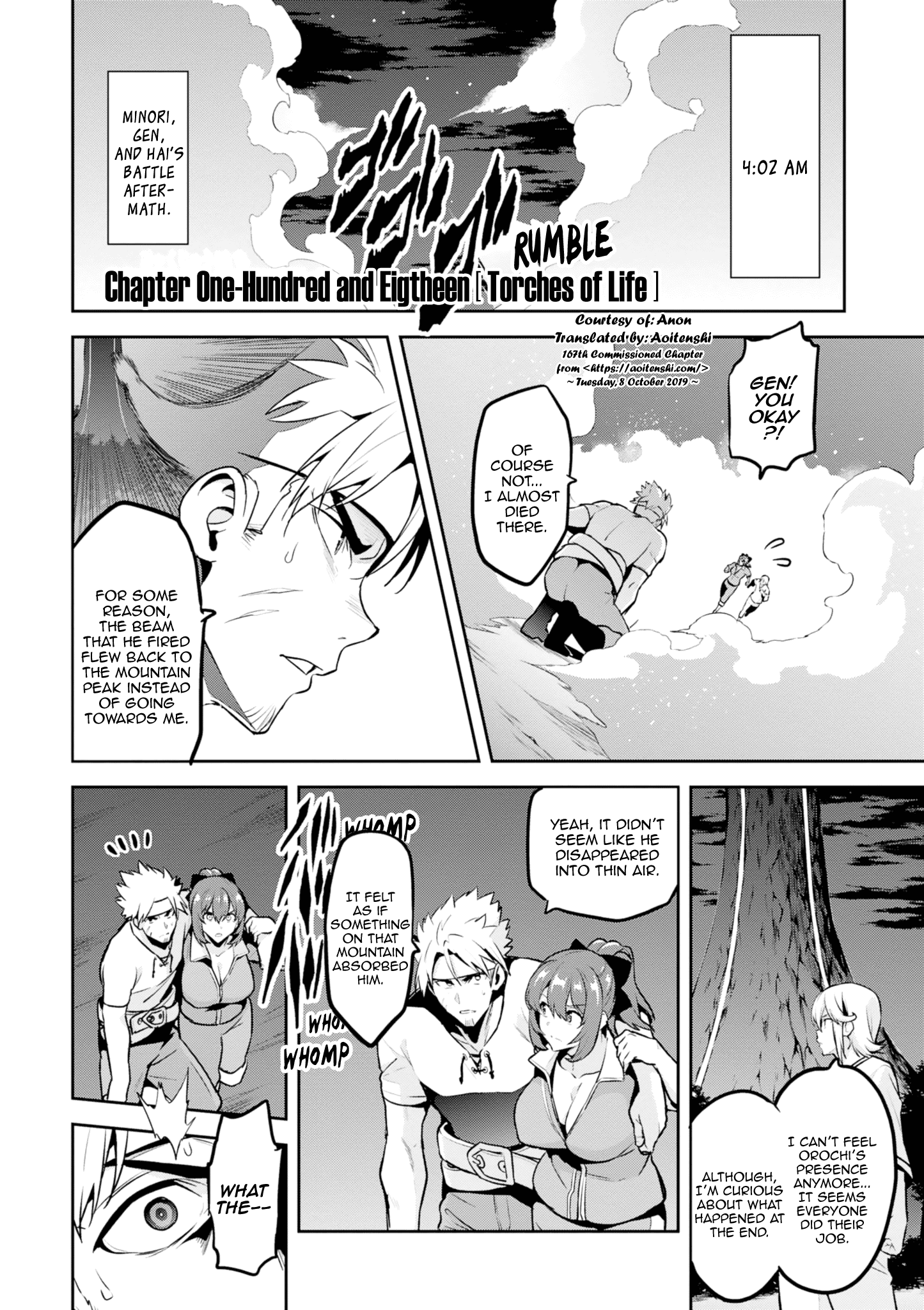 Maken-Ki! - Vol.23 Chapter 118: Torches Of Life