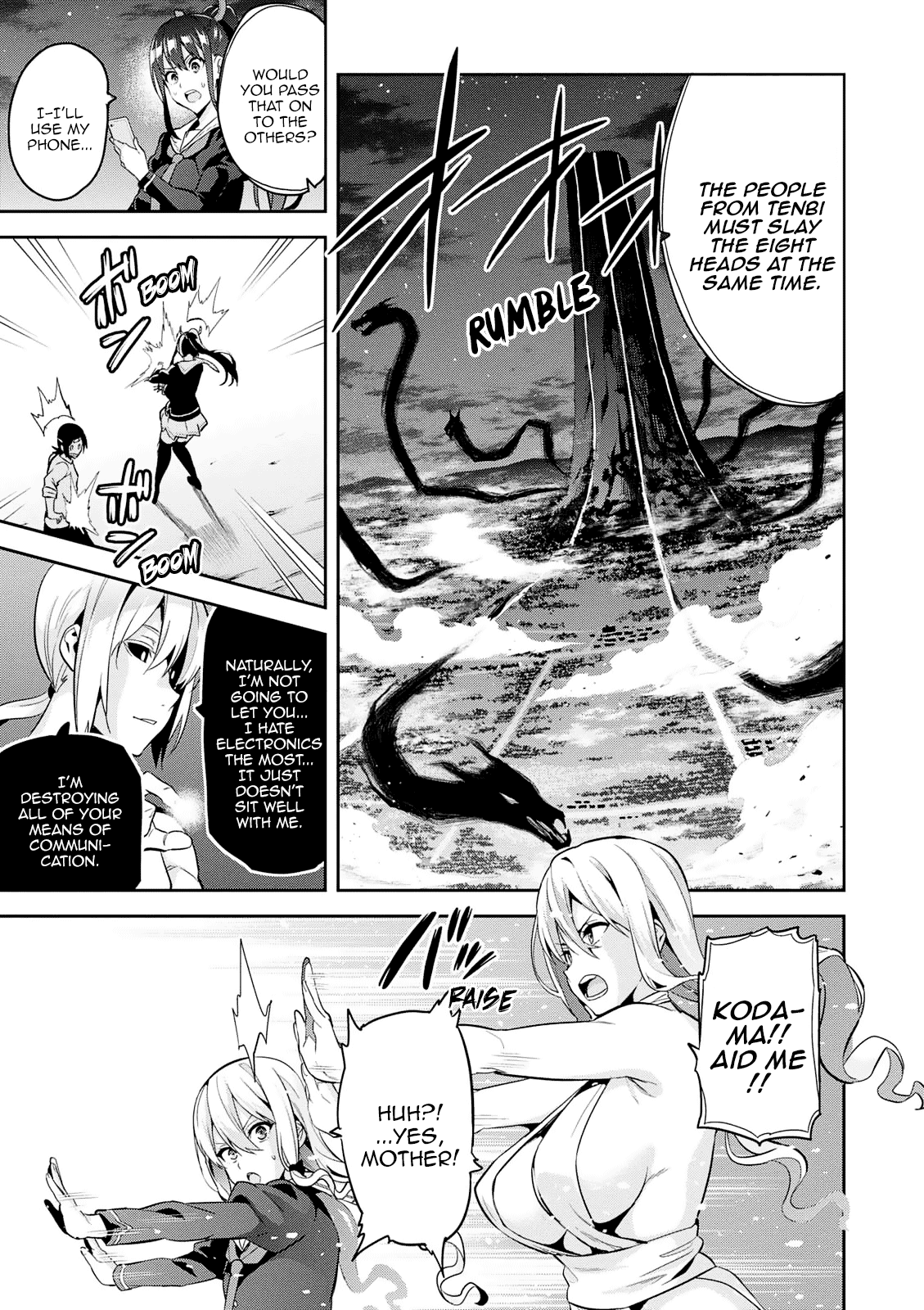 Maken-Ki! - Chapter 105: Yamata No Orochi