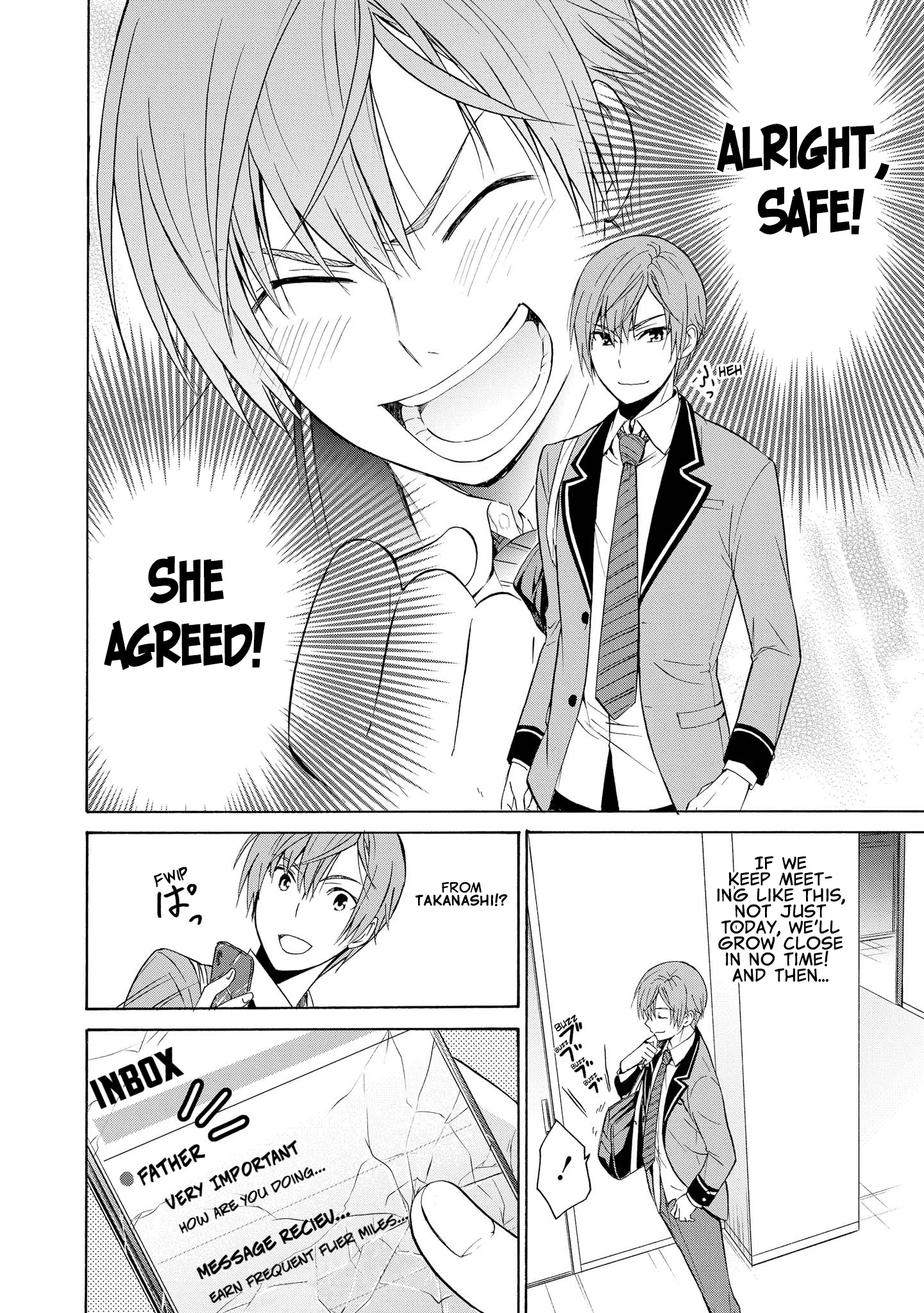 Akuyaku Ouji Wa Koi Ga Dekinai - Chapter 7: Can't Act Natural