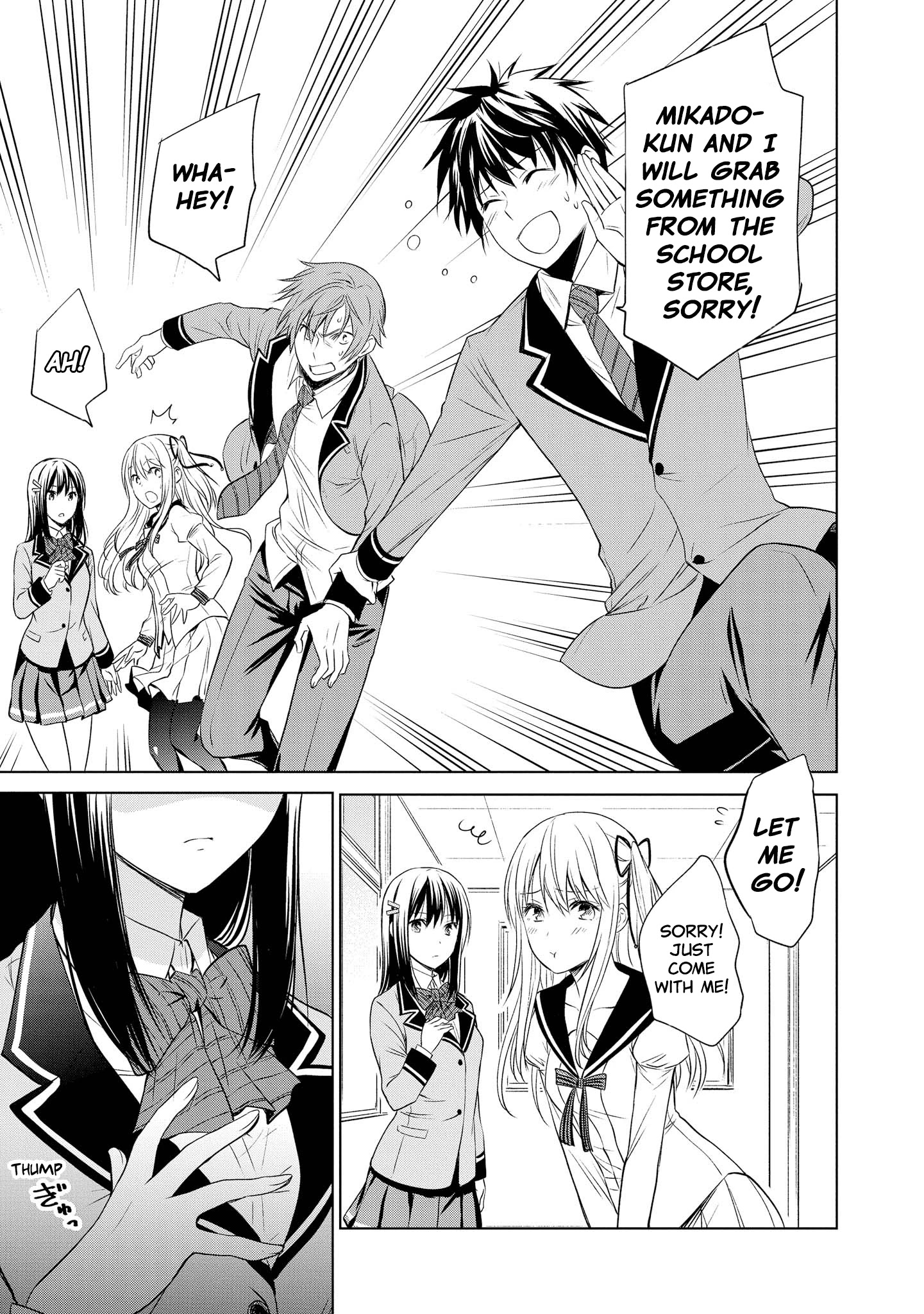 Akuyaku Ouji Wa Koi Ga Dekinai - Chapter 9: Can't Be In A Love Triangle!?