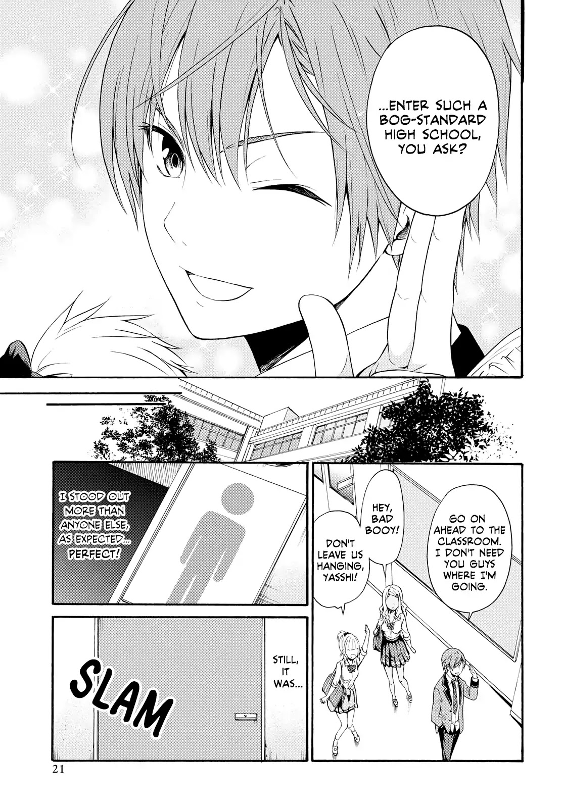 Akuyaku Ouji Wa Koi Ga Dekinai - Chapter 1: I Can’t Be A Background Character